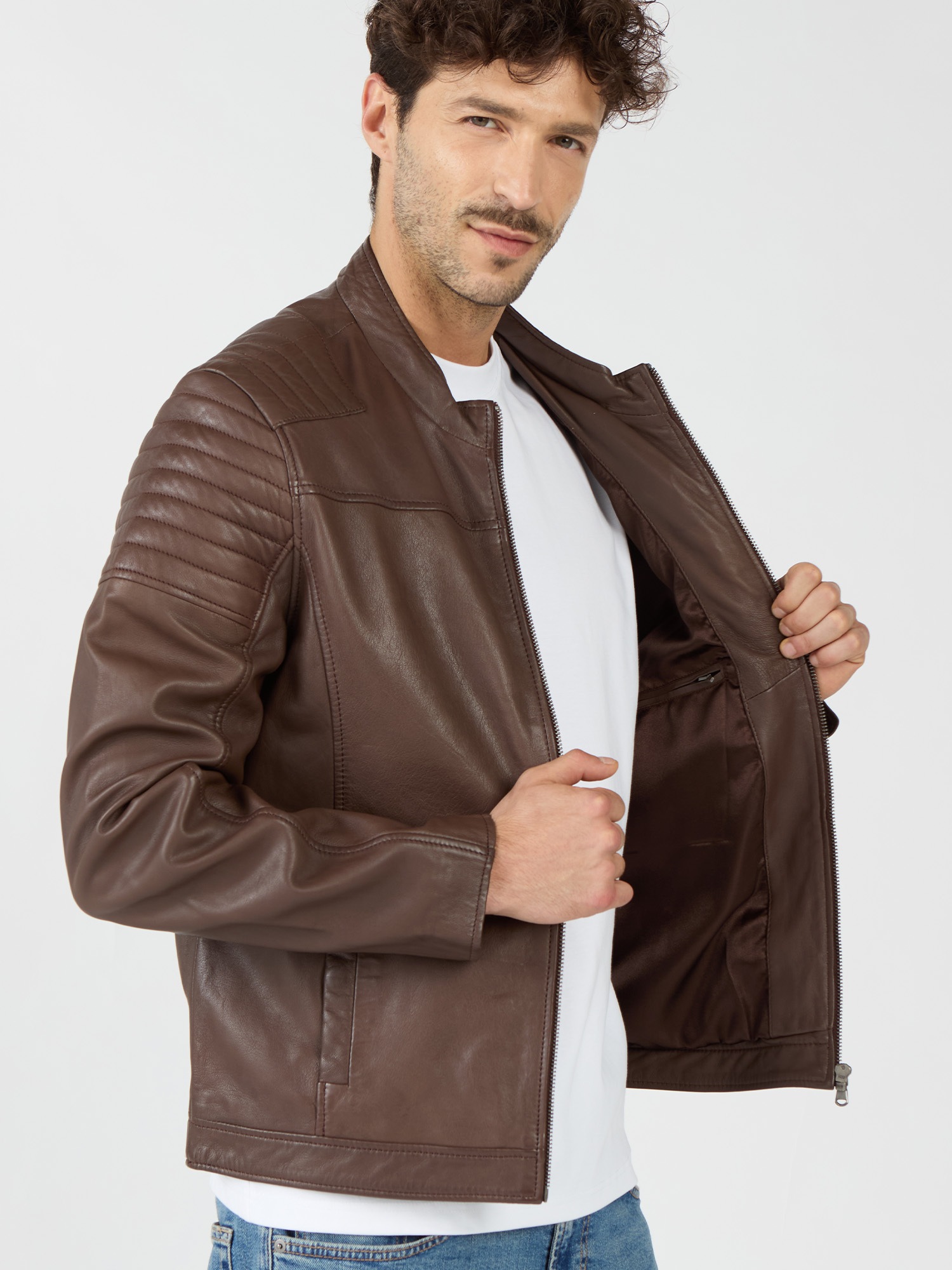 JCC Lederjacke »31020217Ecom«