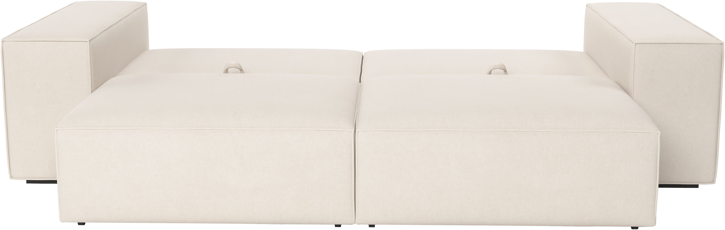 OTTO home Big-Sofa »Conor XL, B: 268cm, Liegefläche: 138 x 194 cm, in Cord und Velours« Schlafsofa mit Schlaffunktion und Bettkasten