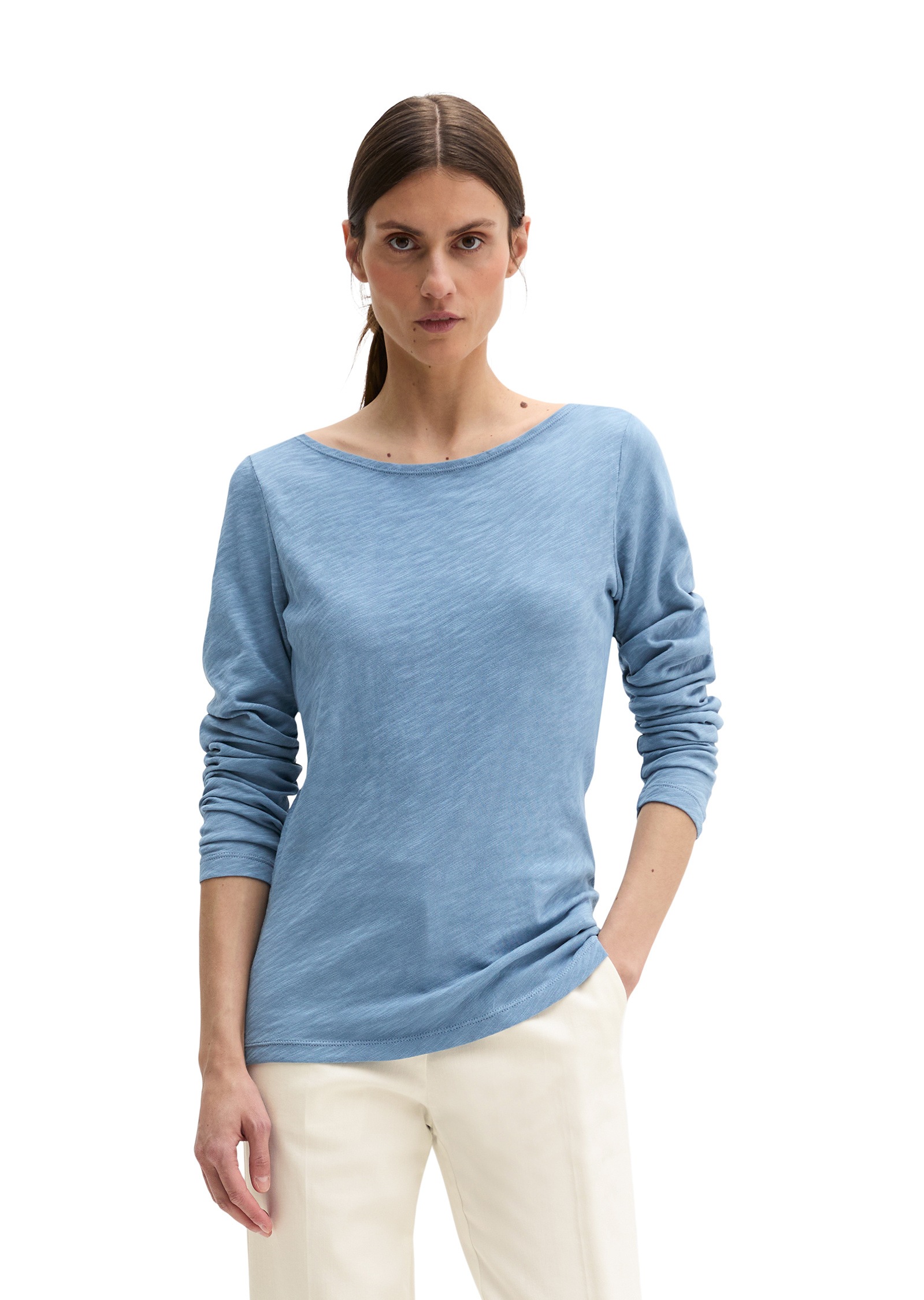 Marc O'Polo Pullover Damen Blau L 5