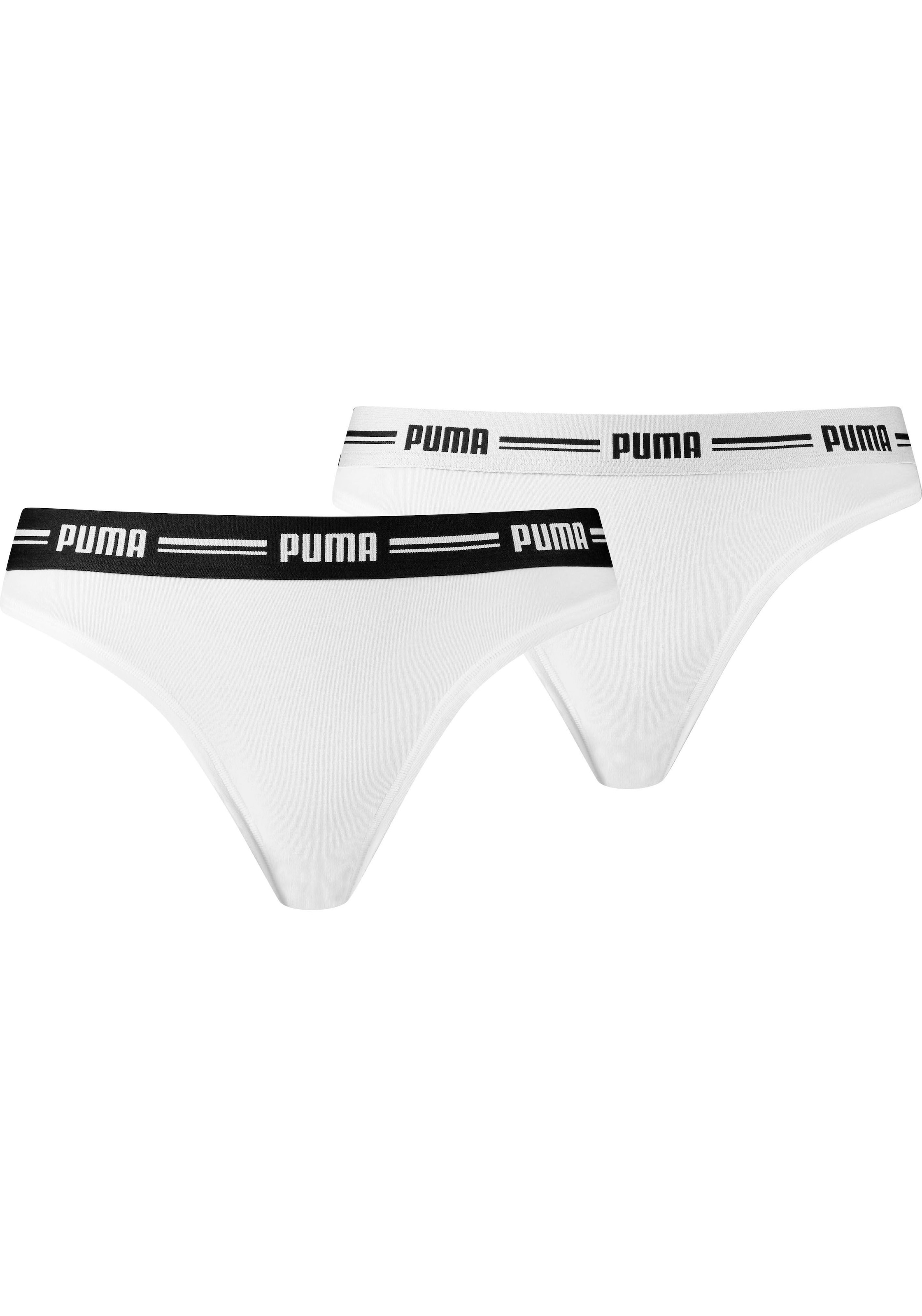 PUMA String "PUMA WOMEN STRING 2P", (2er Pack), mit schmalem elastischem Lo günstig online kaufen