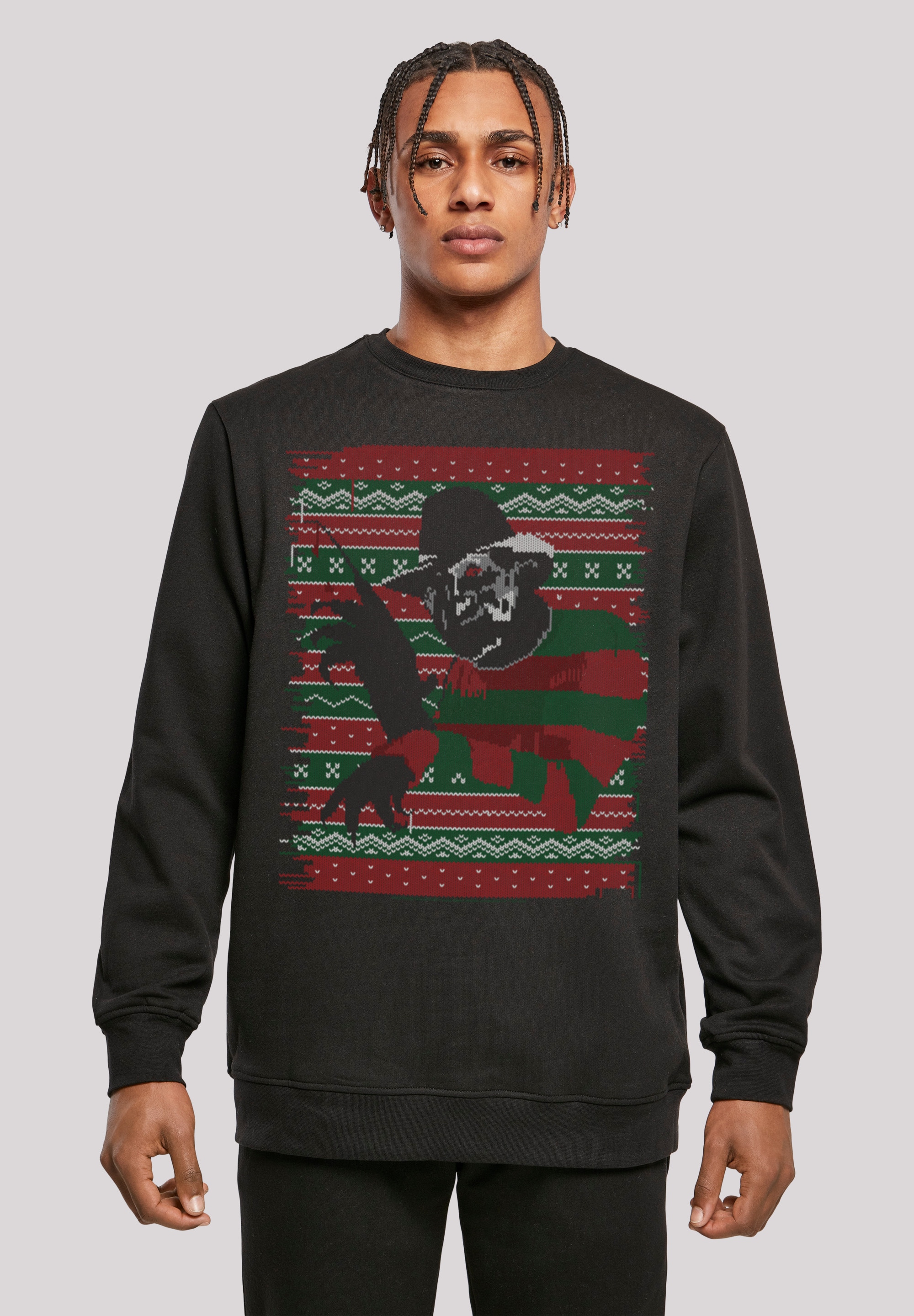 F4NT4STIC Kapuzenpullover "Nightmare On Elm Street Christmas Isle", Print günstig online kaufen