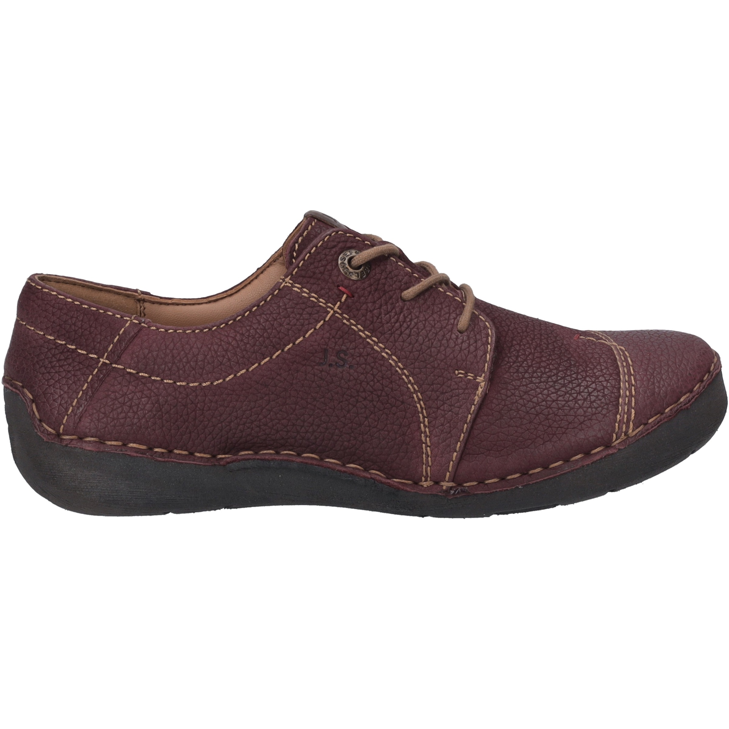 Josef Seibel Schnürschuh "Fergey 20, plum" günstig online kaufen