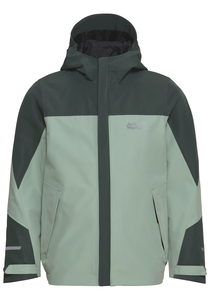Jack Wolfskin Outdoorjacke »TRAILVENTURE 2L JKT K« mit Kapuze