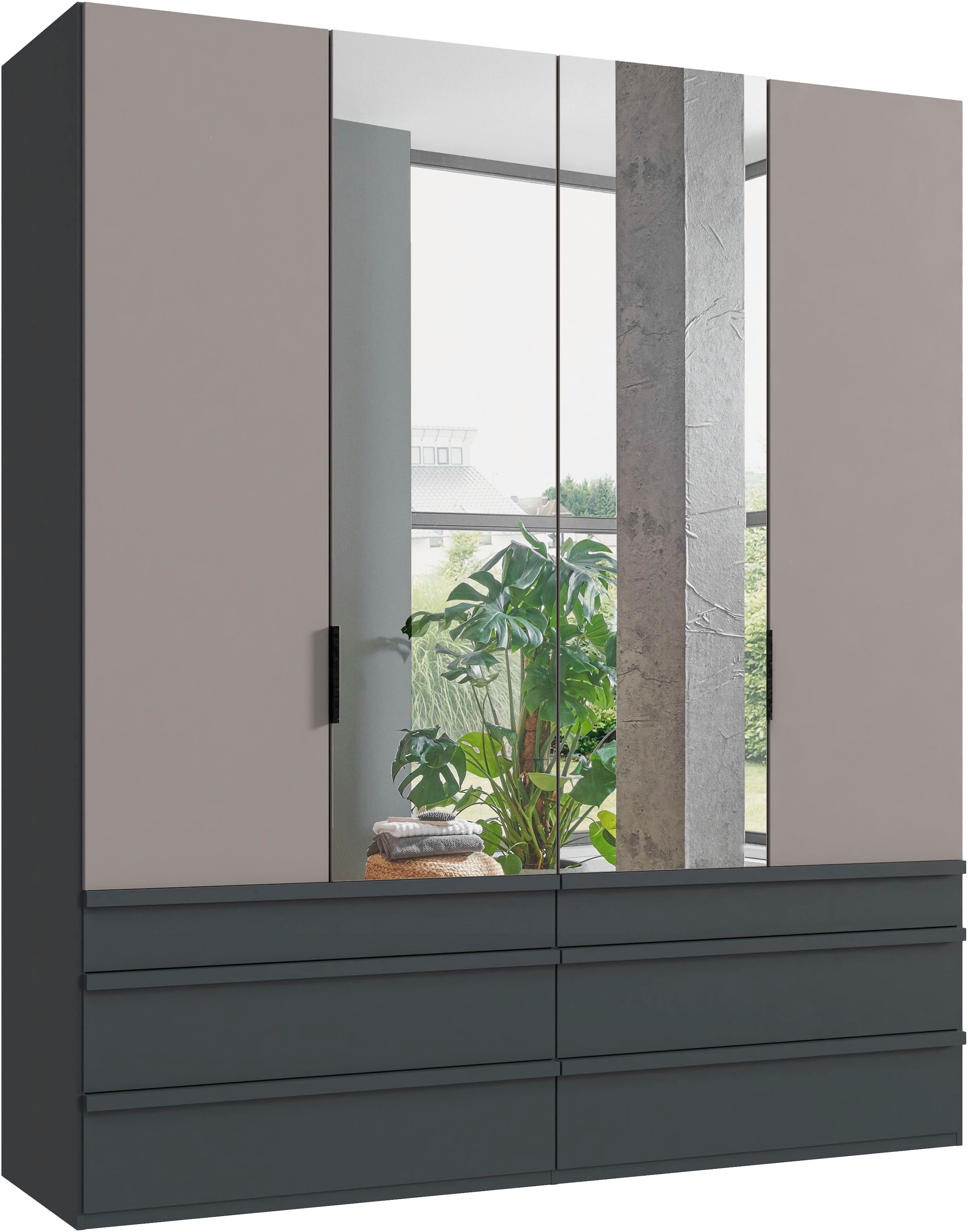 Wimex Falttürenschrank "Oxford by fresh to go, in der Breite 200cm, in 2 Hö günstig online kaufen