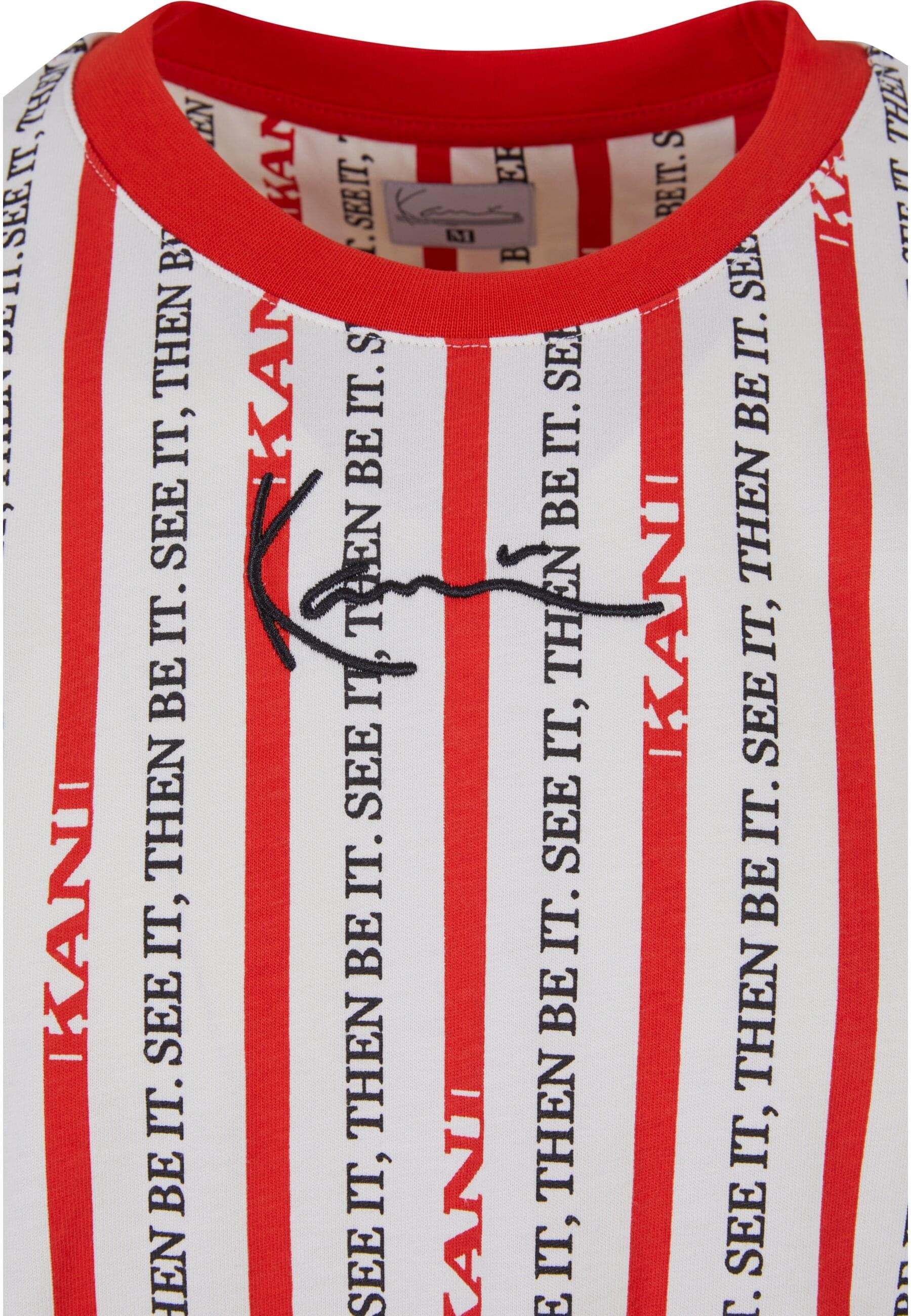 Karl Kani T-Shirt »Karl Kani Herren KM232-034-2 KK Small Signature Logo Stripe Tee«, (1 tlg.)