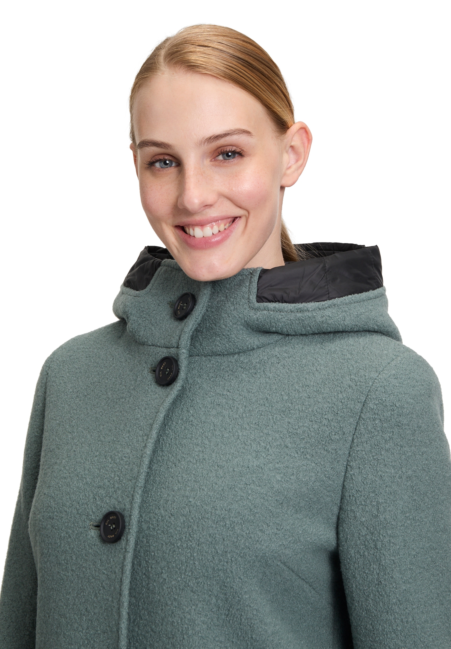 Gil Bret Wolljacke »Gil Bret Wolljacke mit Kapuze«, mit Kapuze
