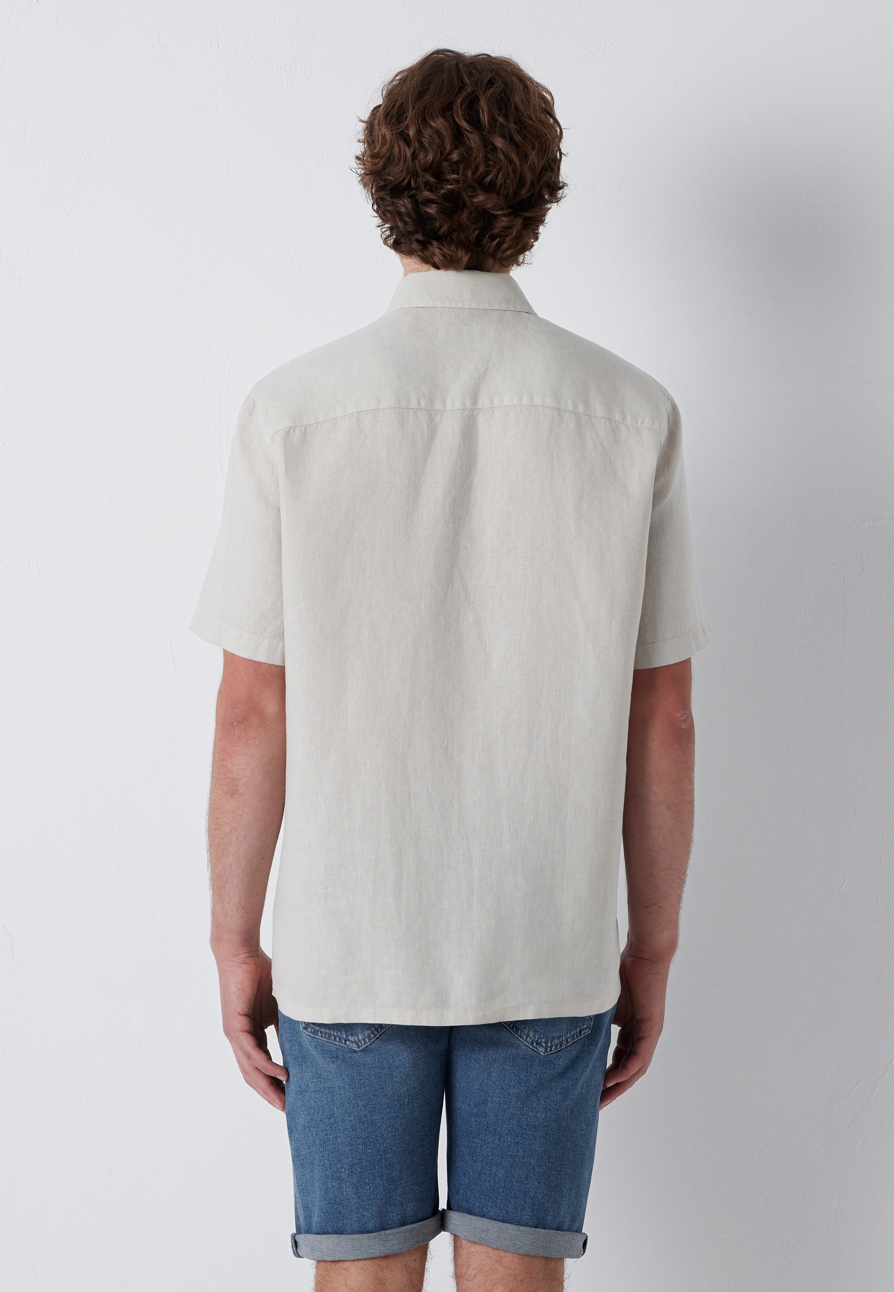 Mavi Kurzarmhemd »SHORT SLEEVE SHIRT« Leinenhemd mit Tasche