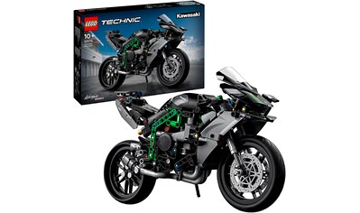 Konstruktionsspielsteine »Kawasaki Ninja H2R Motorrad (42170), LEGO® Technic«, (643 St.)