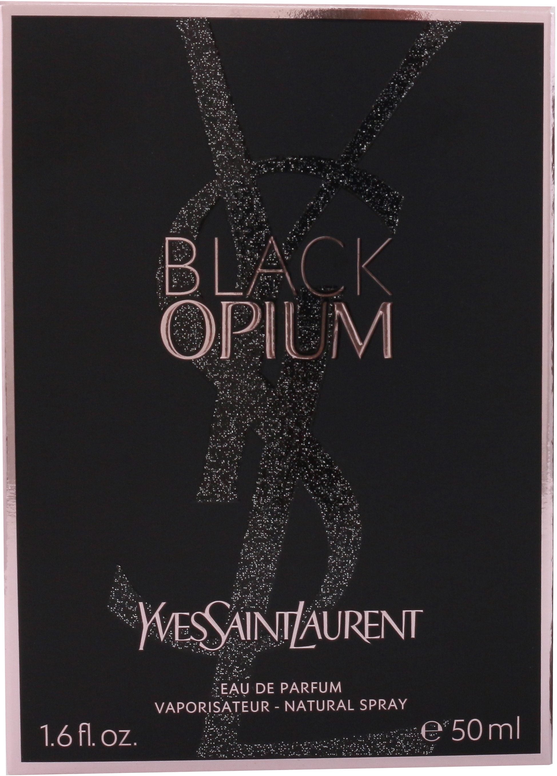 YVES SAINT LAURENT Eau de Parfum »Black Opium«, mit fruchtig-aromatischem Auftakt