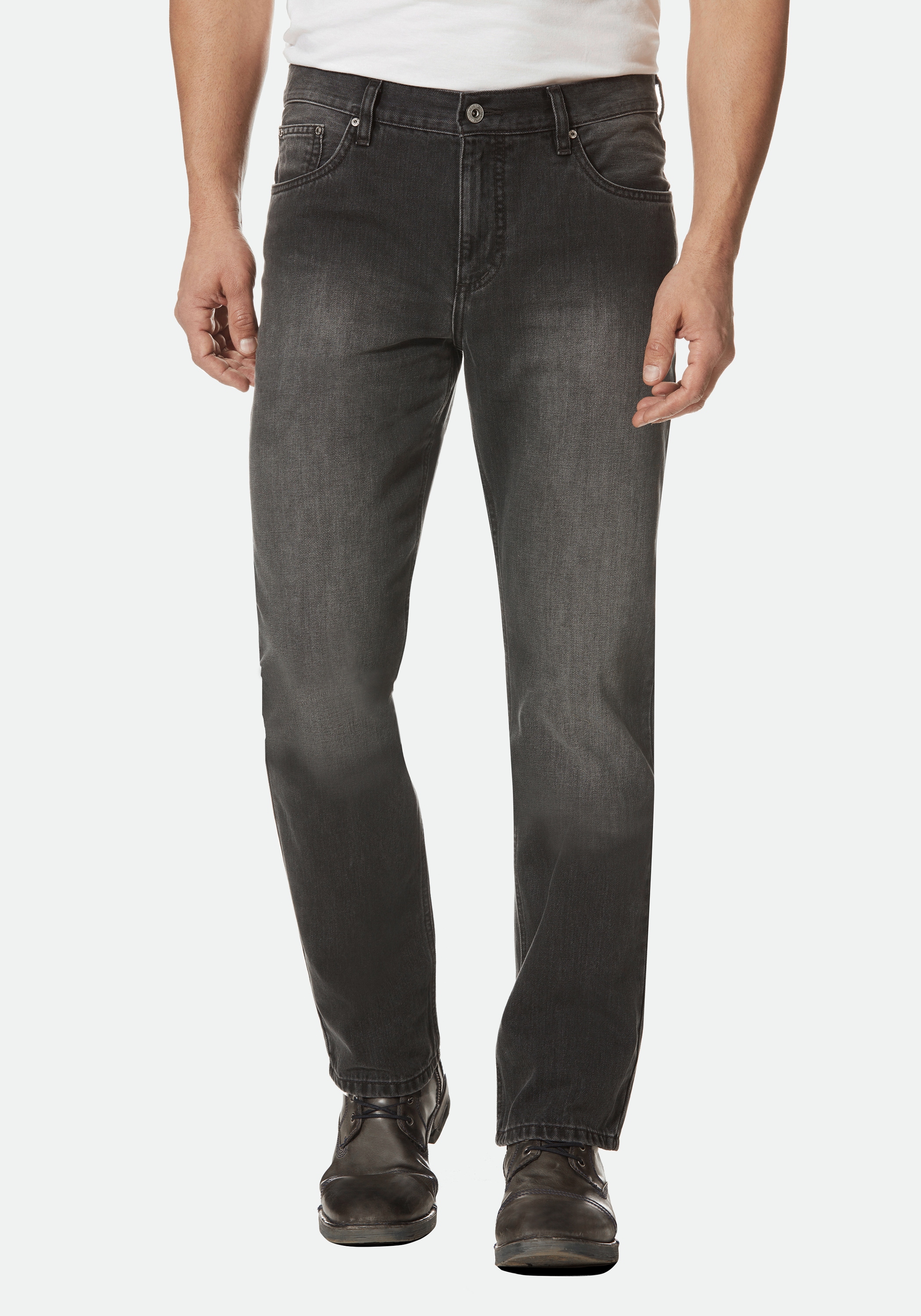 HERO by John Medoox 5-Pocket-Jeans "Denver Regular Straight Stretch Jeans" günstig online kaufen