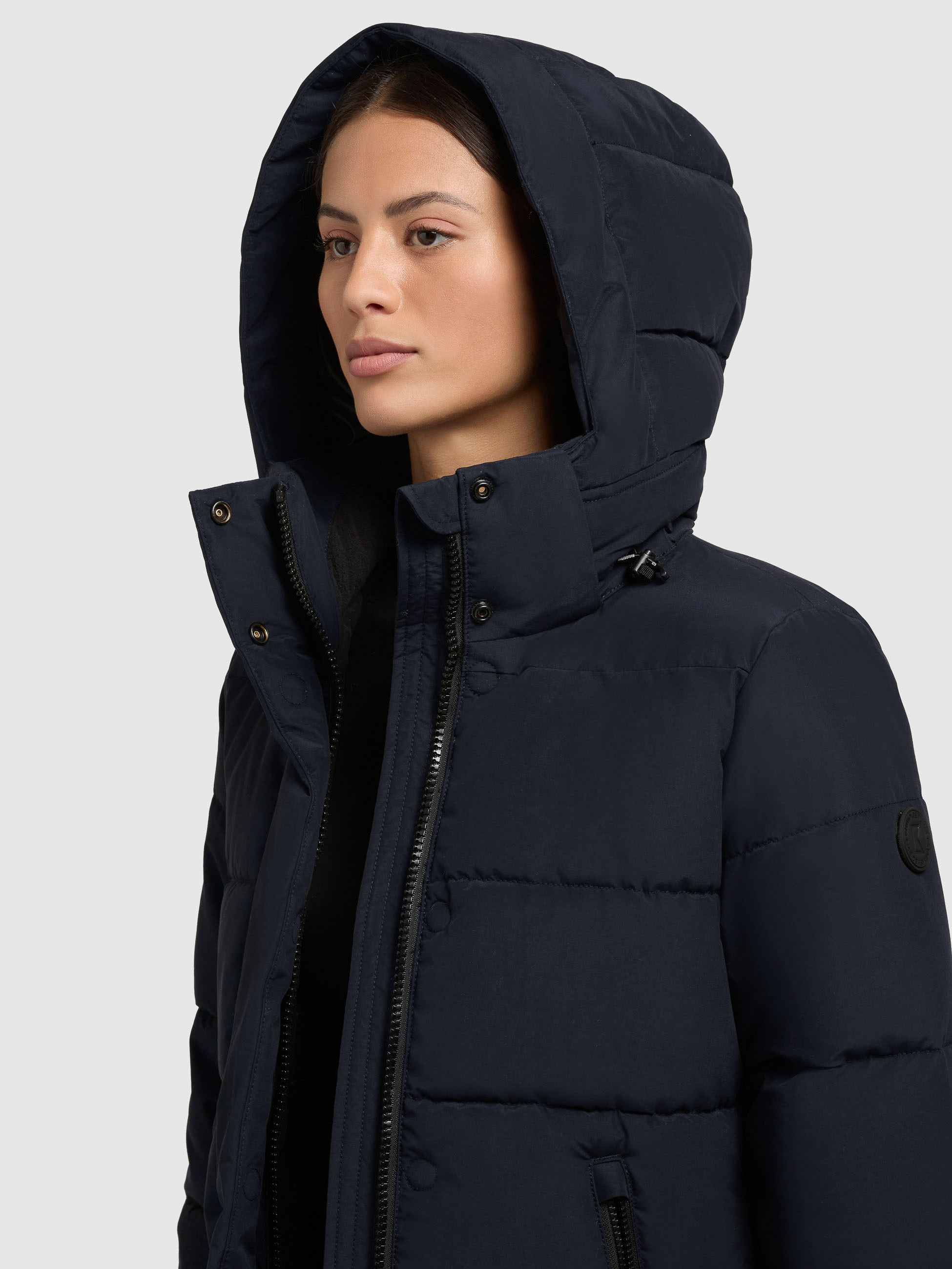 khujo Steppjacke »MANC«, mit Kapuze