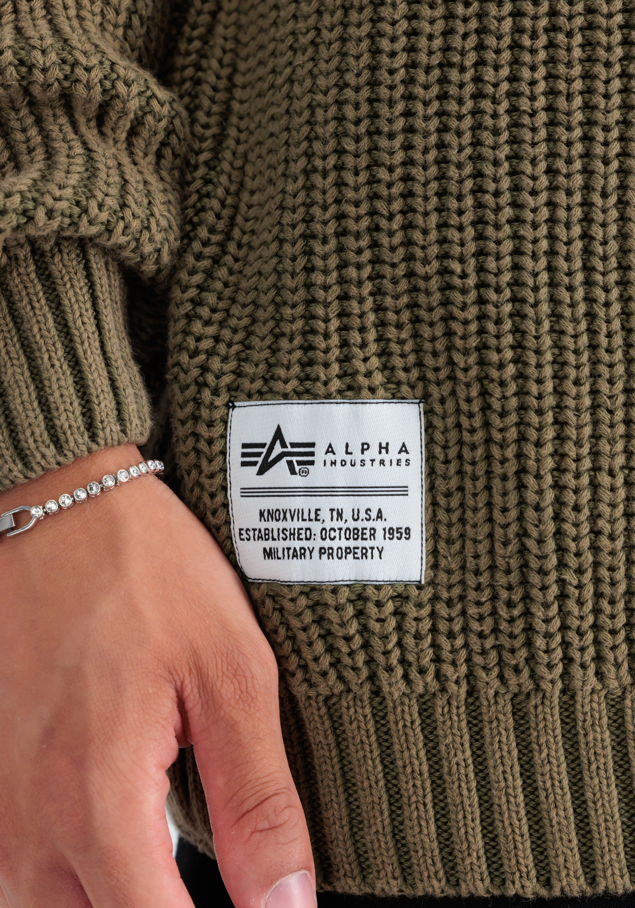 Alpha Industries Sweater »Acid Pullover«