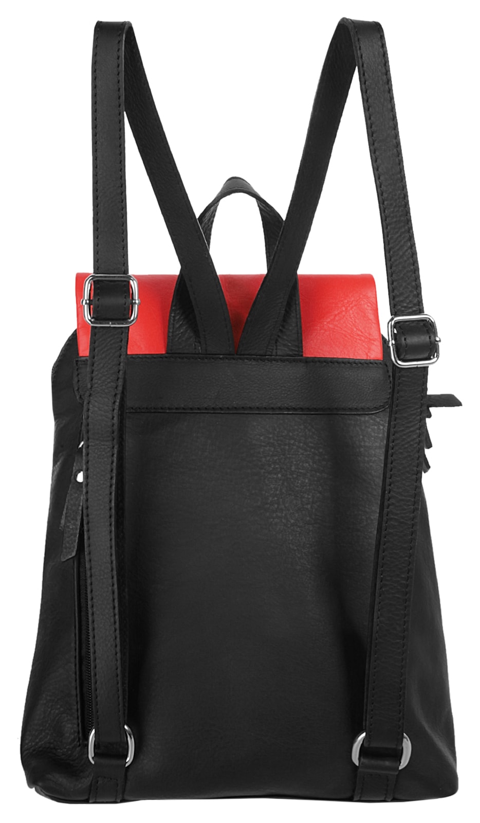 Cluty Cityrucksack, echt Leder, Made in Italy