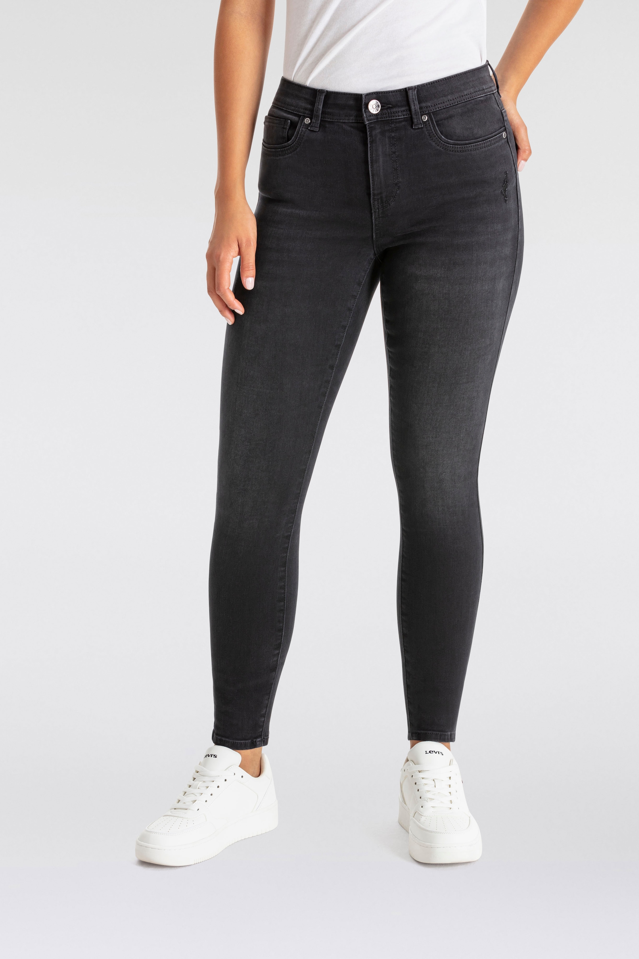 ONLY Skinny-fit-Jeans "ONLWOW – Skinny-Jeans mit Stretch für schlanke Silho günstig online kaufen