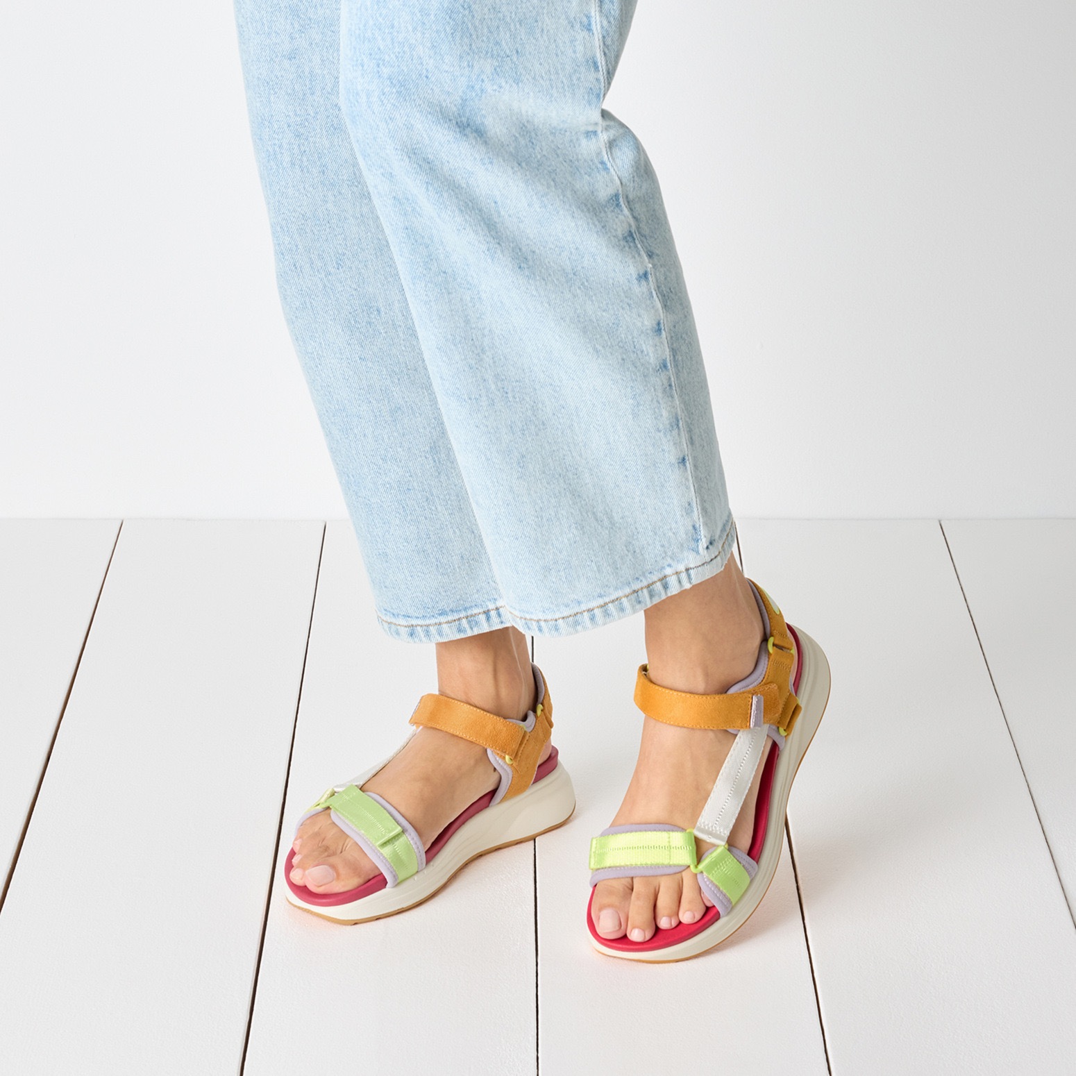 Tamaris Riemchensandale, Plateau, Sandalette, Trekkingsandale, verstellbare günstig online kaufen