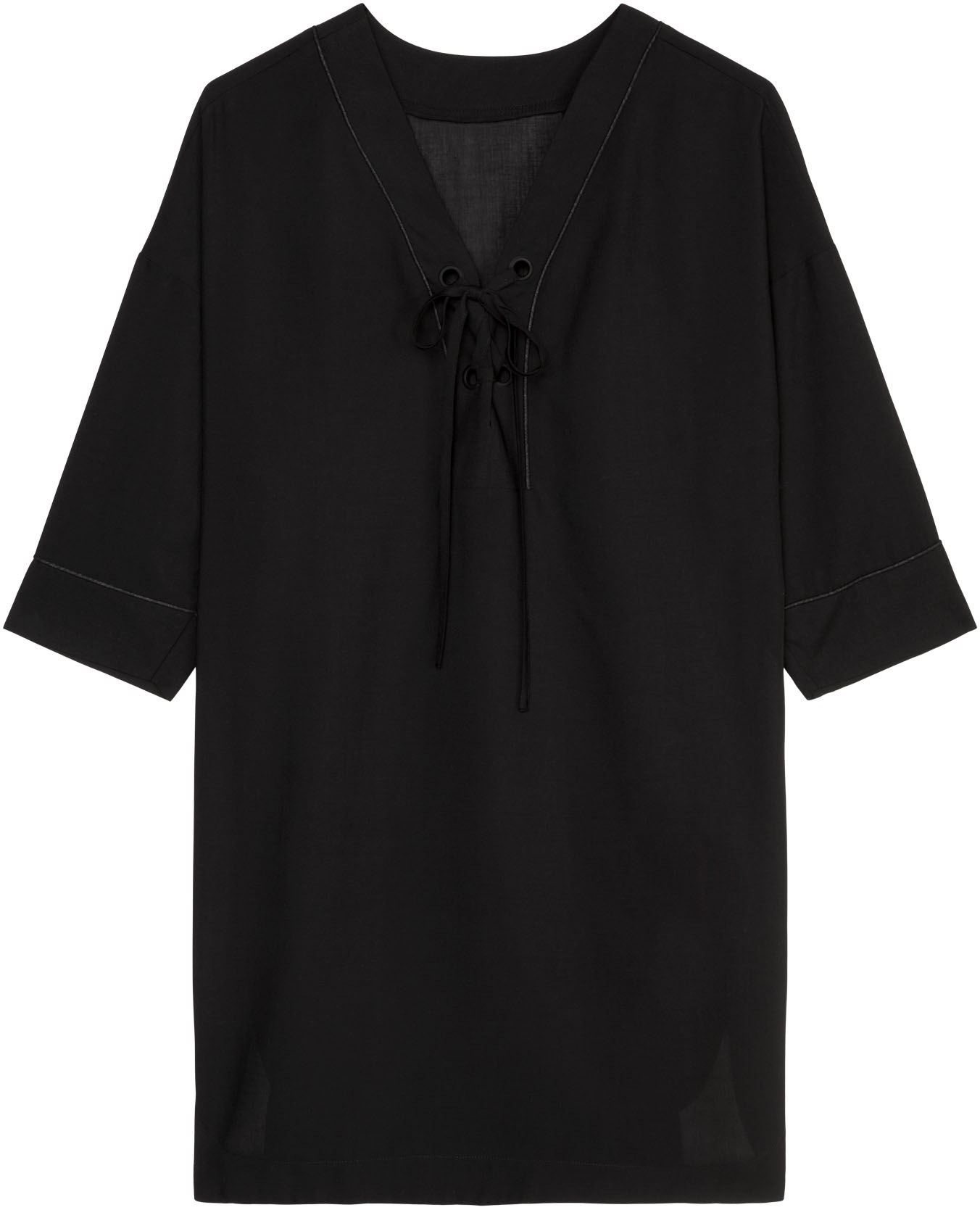 Marc OPolo Strandkleid, leichtes Tunika-Kleid, seitliche Schlitze günstig online kaufen