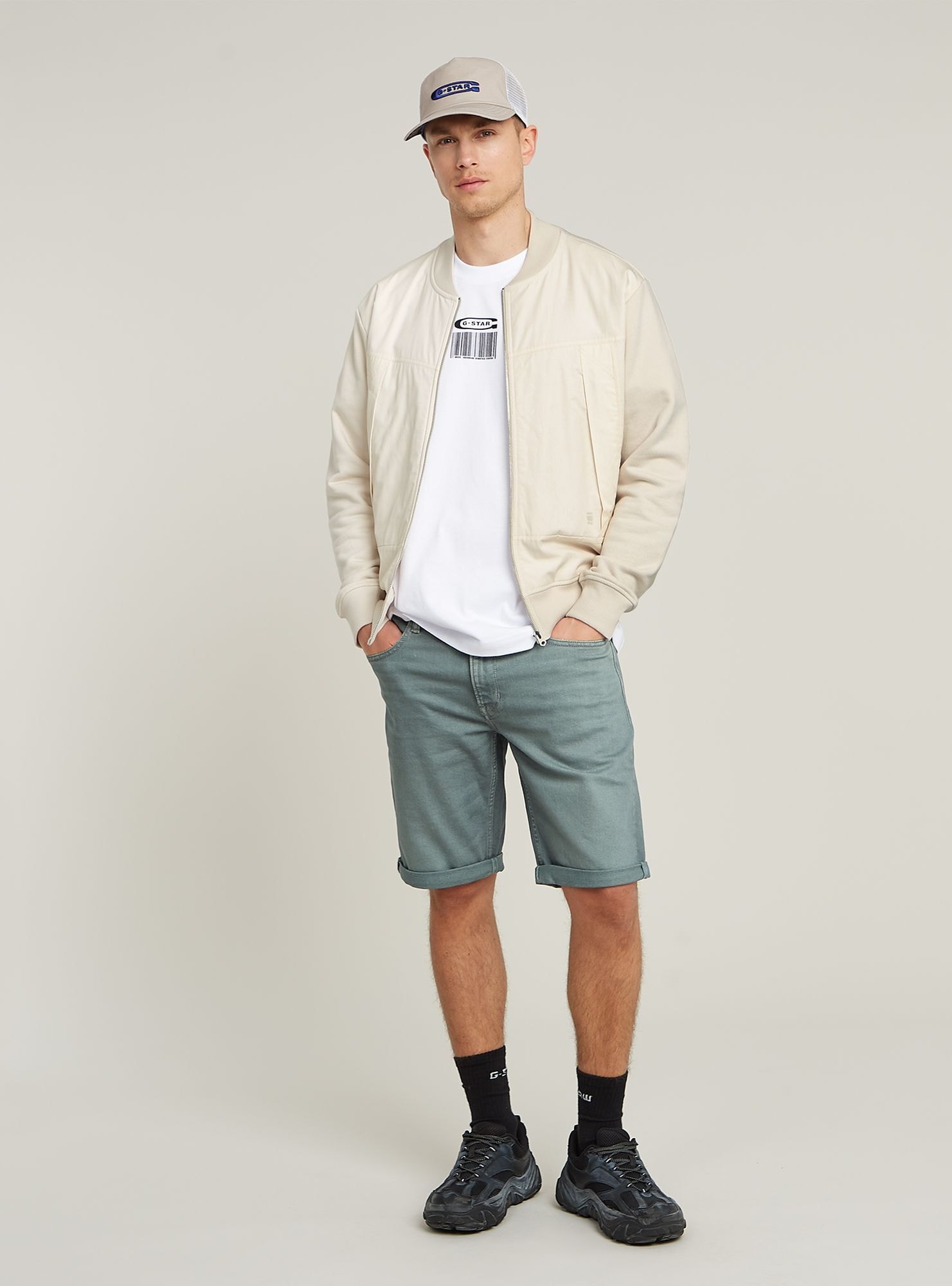 G-STAR Longpullover »Woven Mix Relaxed Sweatshirt«