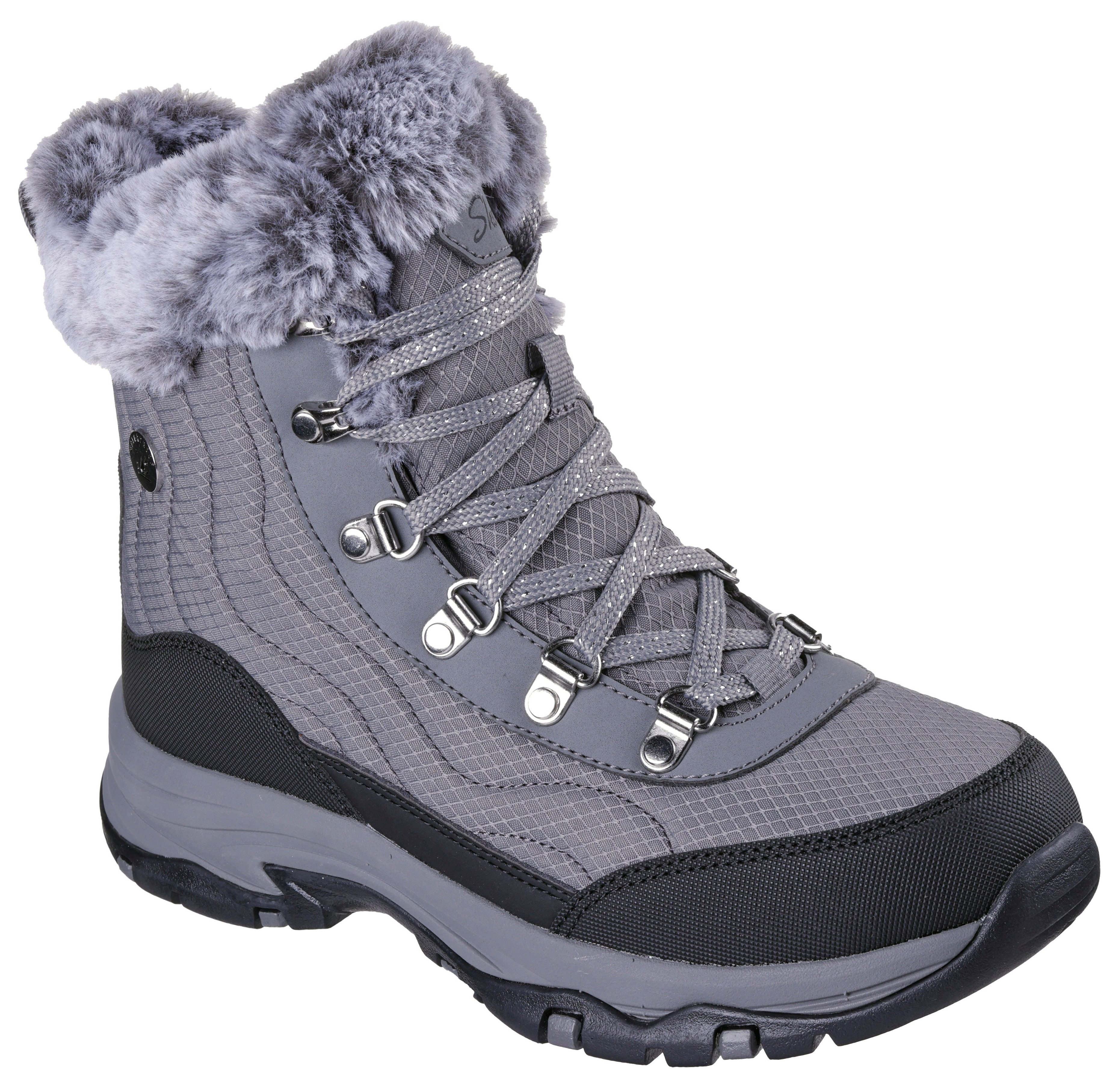 Thumbnail - Skechers Winterboots "TREGO-STORMIE" Snowboots, Schnürstiefel mit rutschhemmender Laufsohle