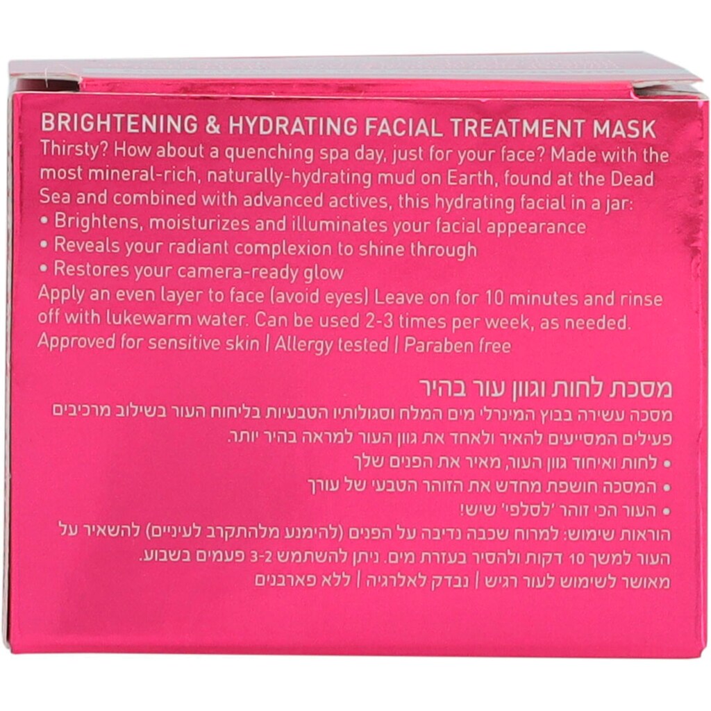 AHAVA Gesichtsmaske »Mineral Masks Brightening&Hydrating Facial Treatment Mask«