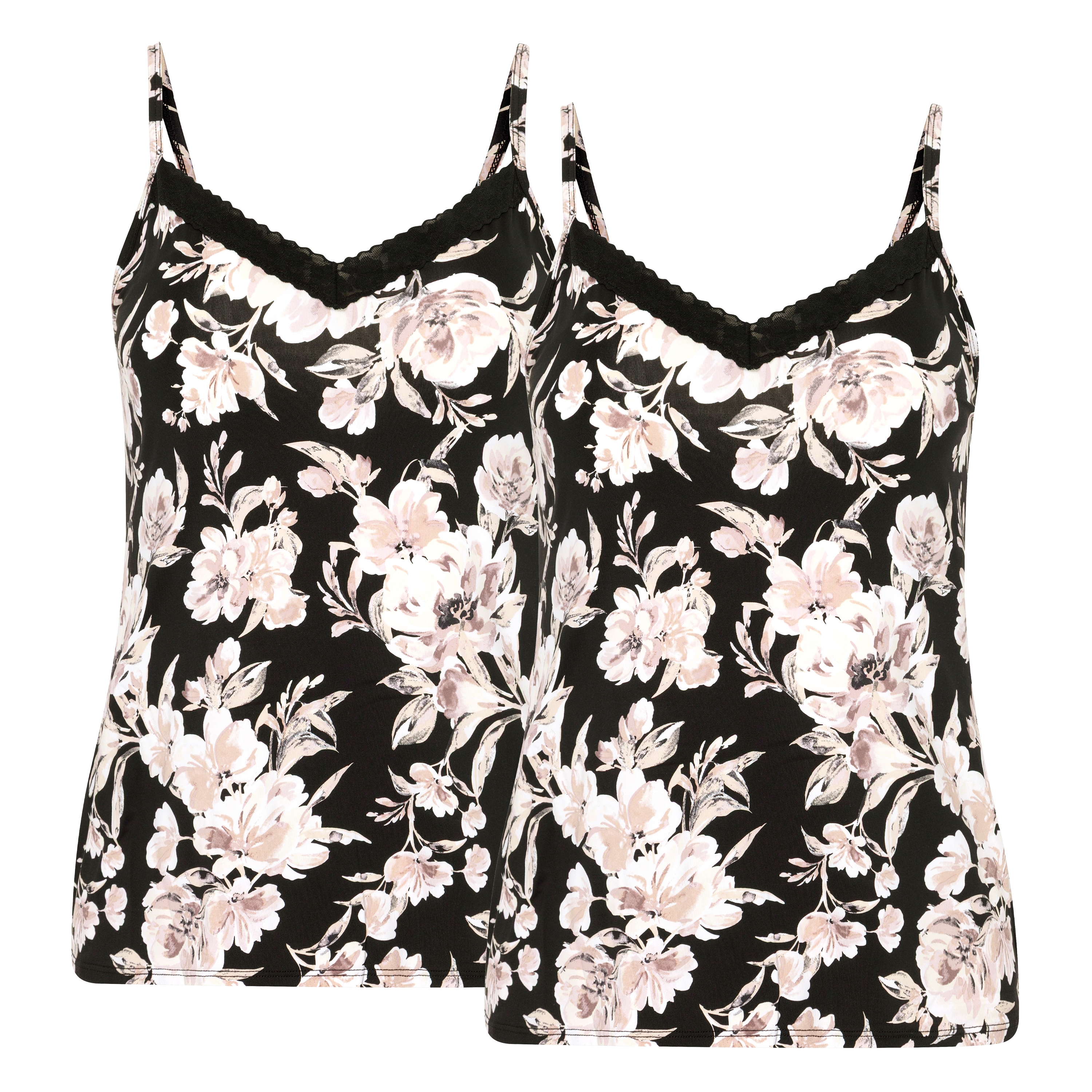 Jockey Unterhemd "Soft Stretch Lace" in lockerer Passform