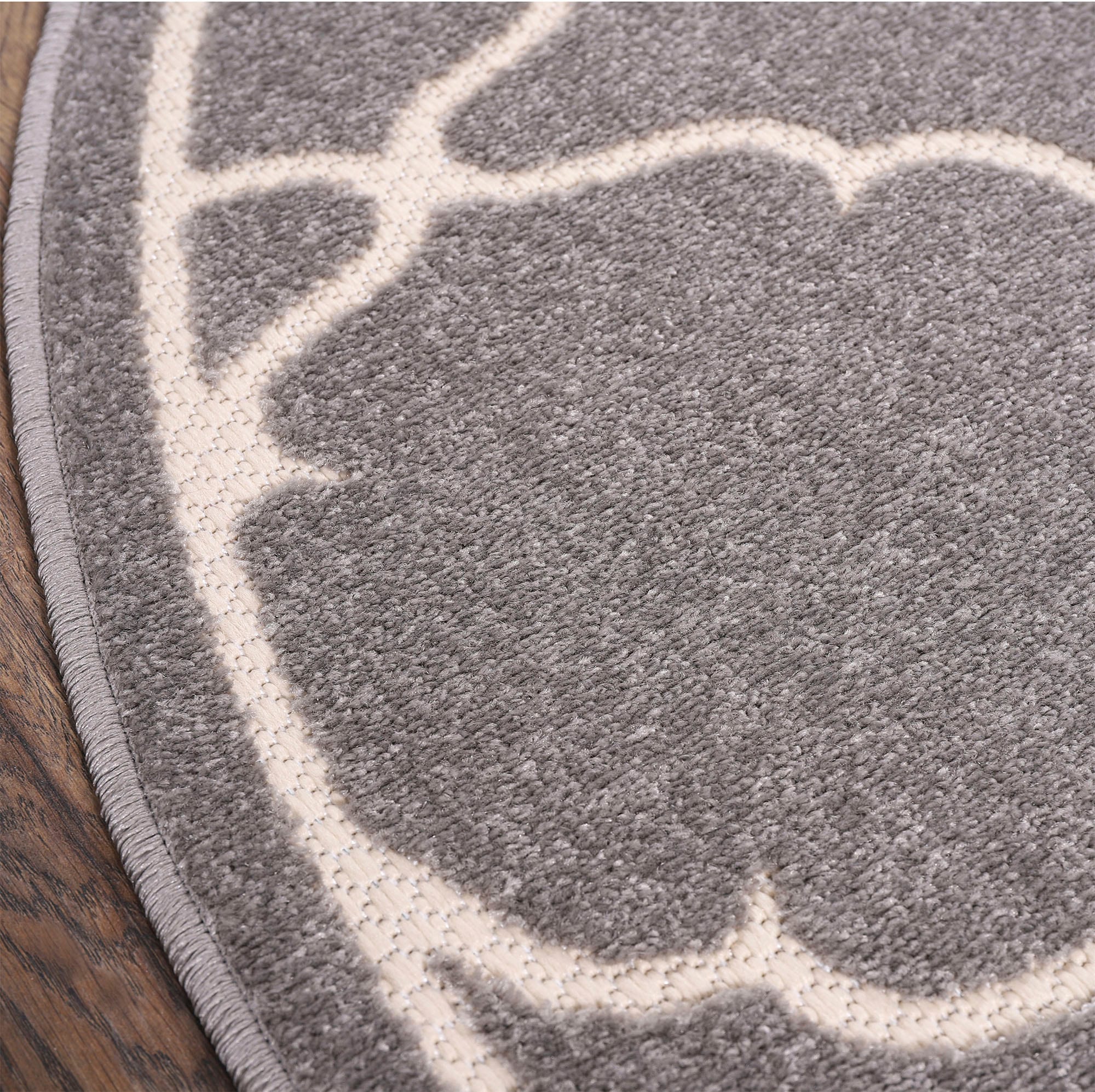 Sanat Teppich »Berlin« rund 6 mm Höhe In -und Outdoor geeignet, robust und pflegeleicht