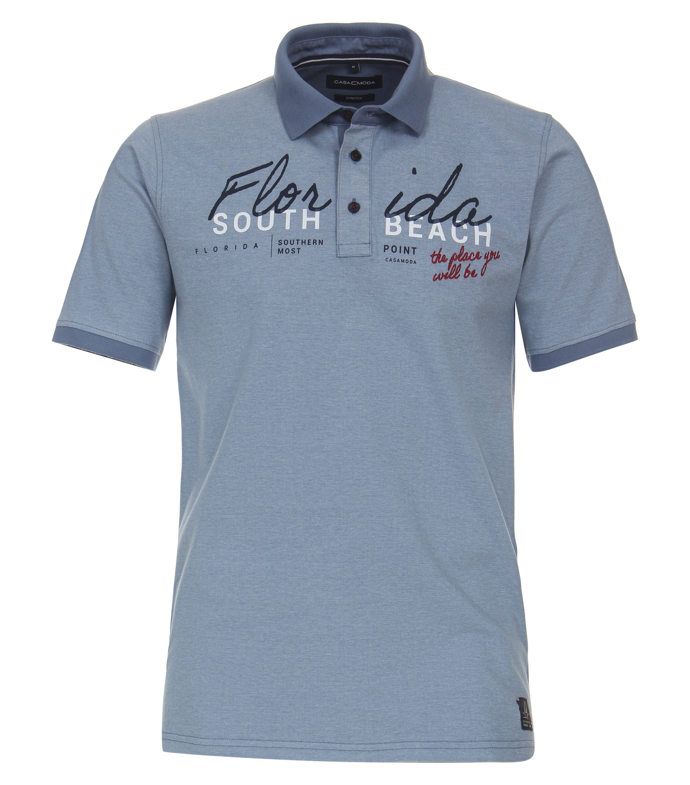 CASAMODA Poloshirt "CASAMODA Polo-Shirt uni"