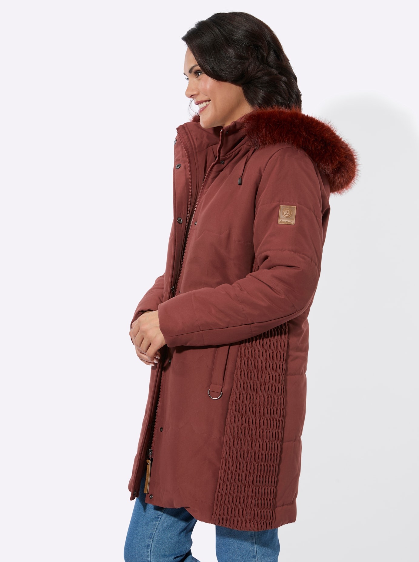 Casual Looks Steppjacke mit Kapuze