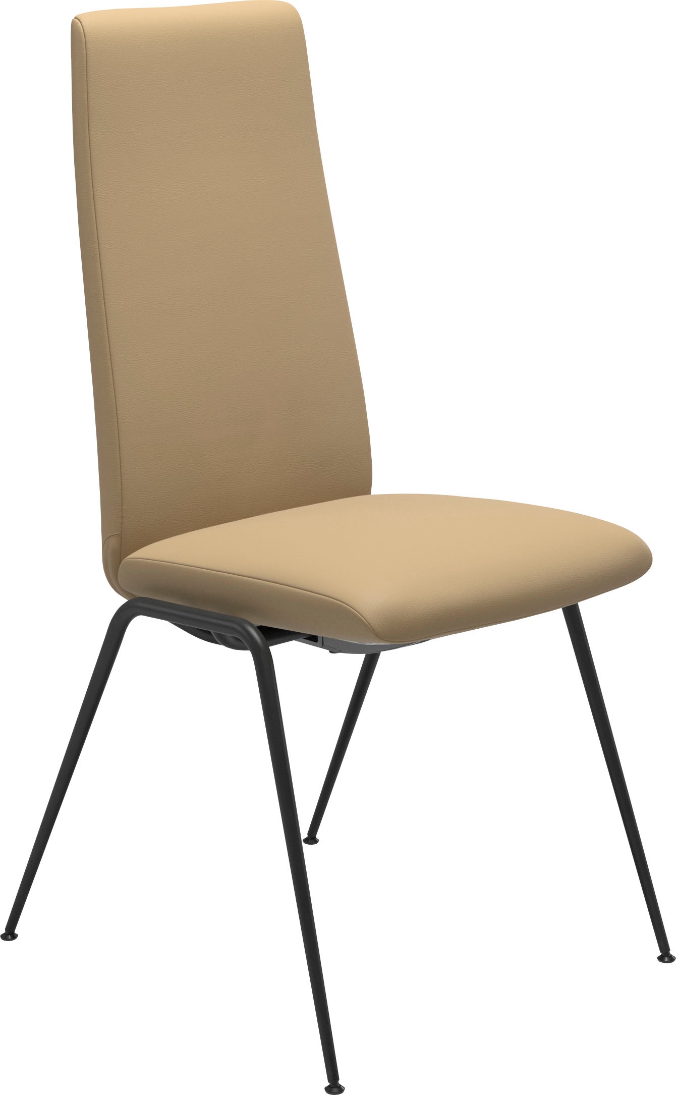 Stressless® Polsterstuhl »Laurel«, Leder PALOMA, High Back, Größe M, mit Beinen aus Stahl in Schwarz matt