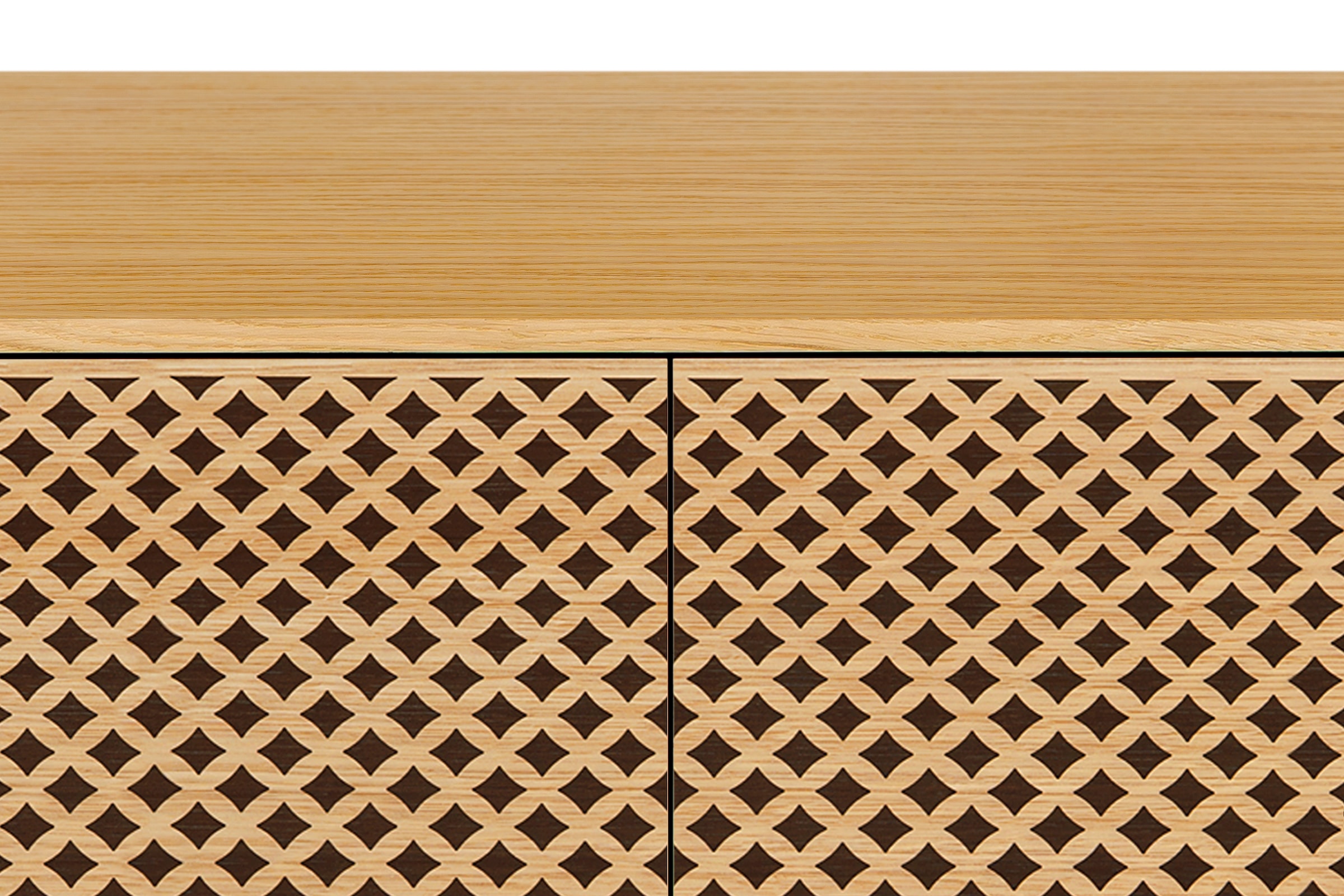Woodman Highboard, Kommode im skandinavischen Design