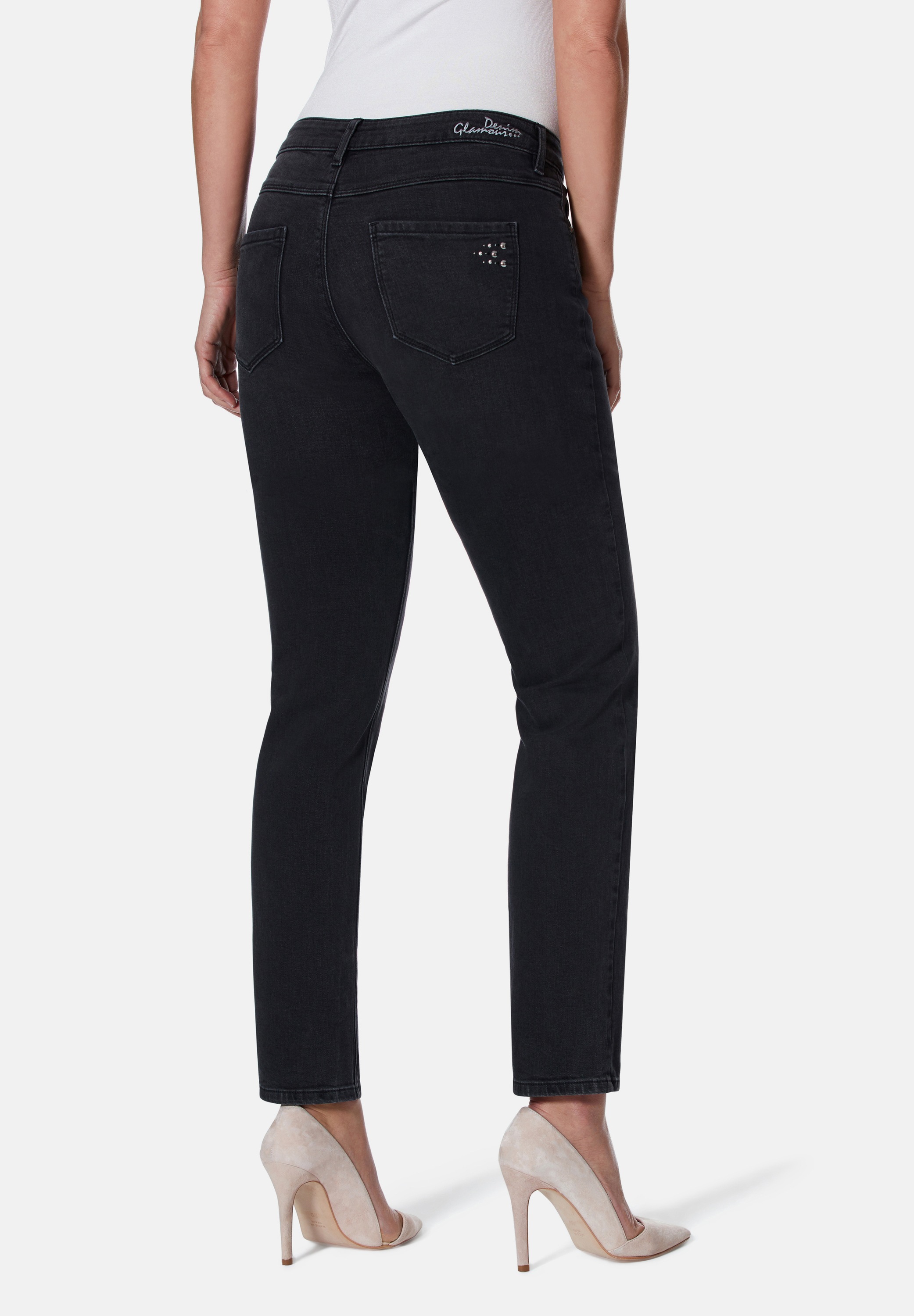 STOOKER WOMEN 5-Pocket-Jeans "Zermatt Denim Straight Fit", Straight Fit Cas günstig online kaufen