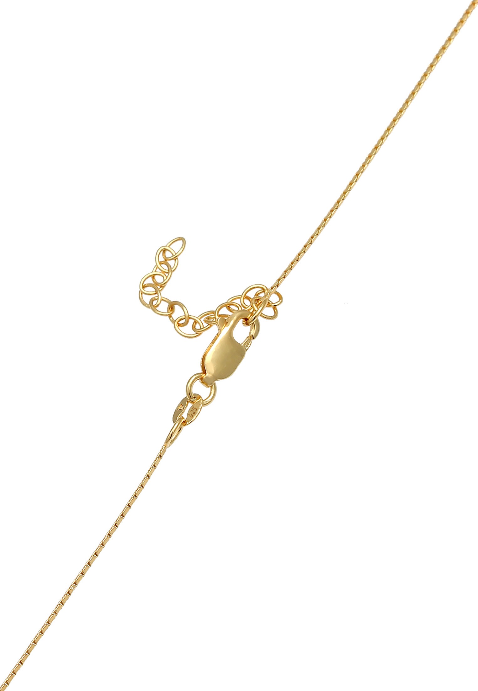 Elli Kette ohne Anhänger »Choker Venezia Kette Vierkant Basic 925 Silber«