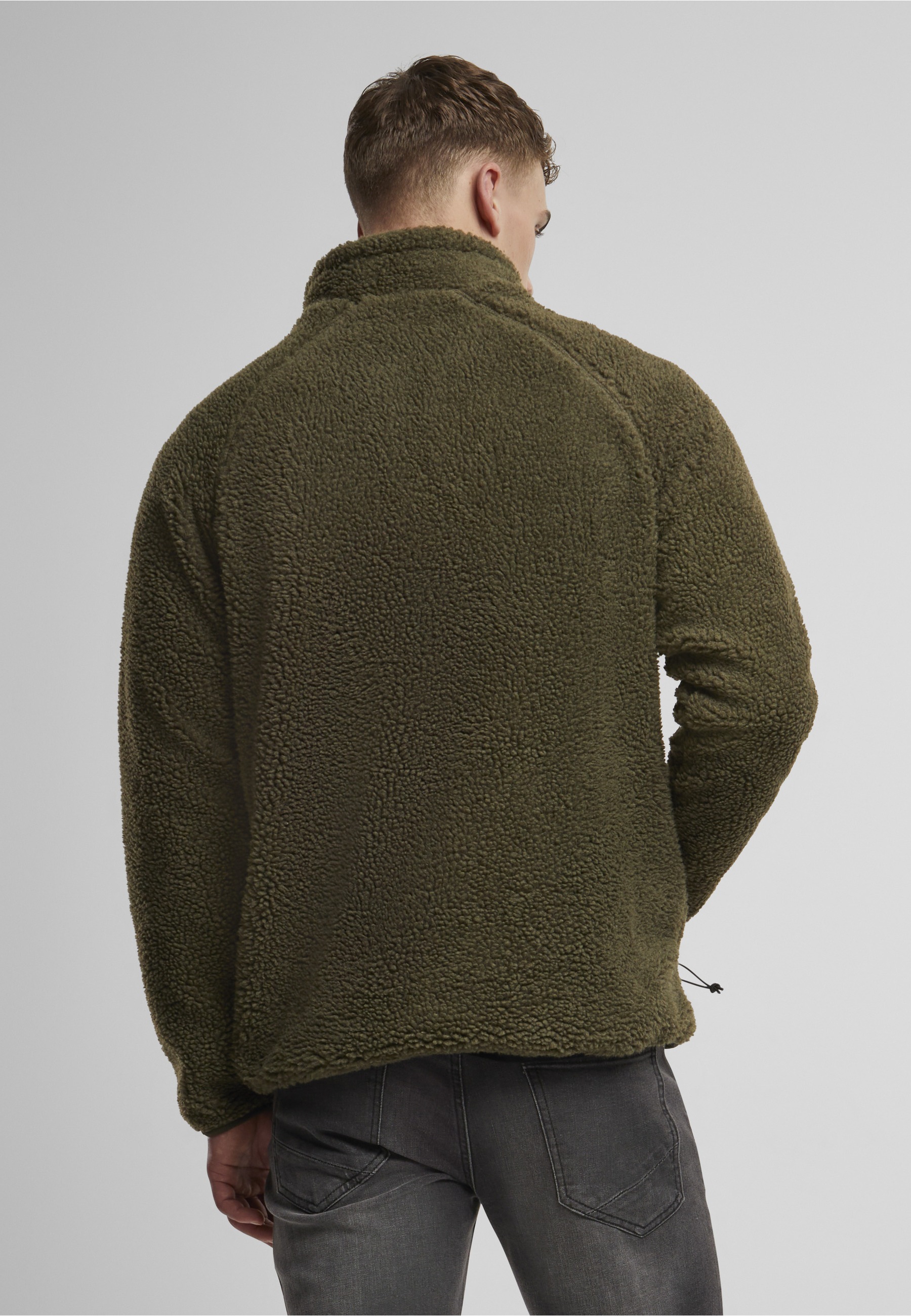 Brandit Allwetterjacke »Brandit Herren Teddyfleece Jacket« 1 Stk. tlg. ohne Kapuze