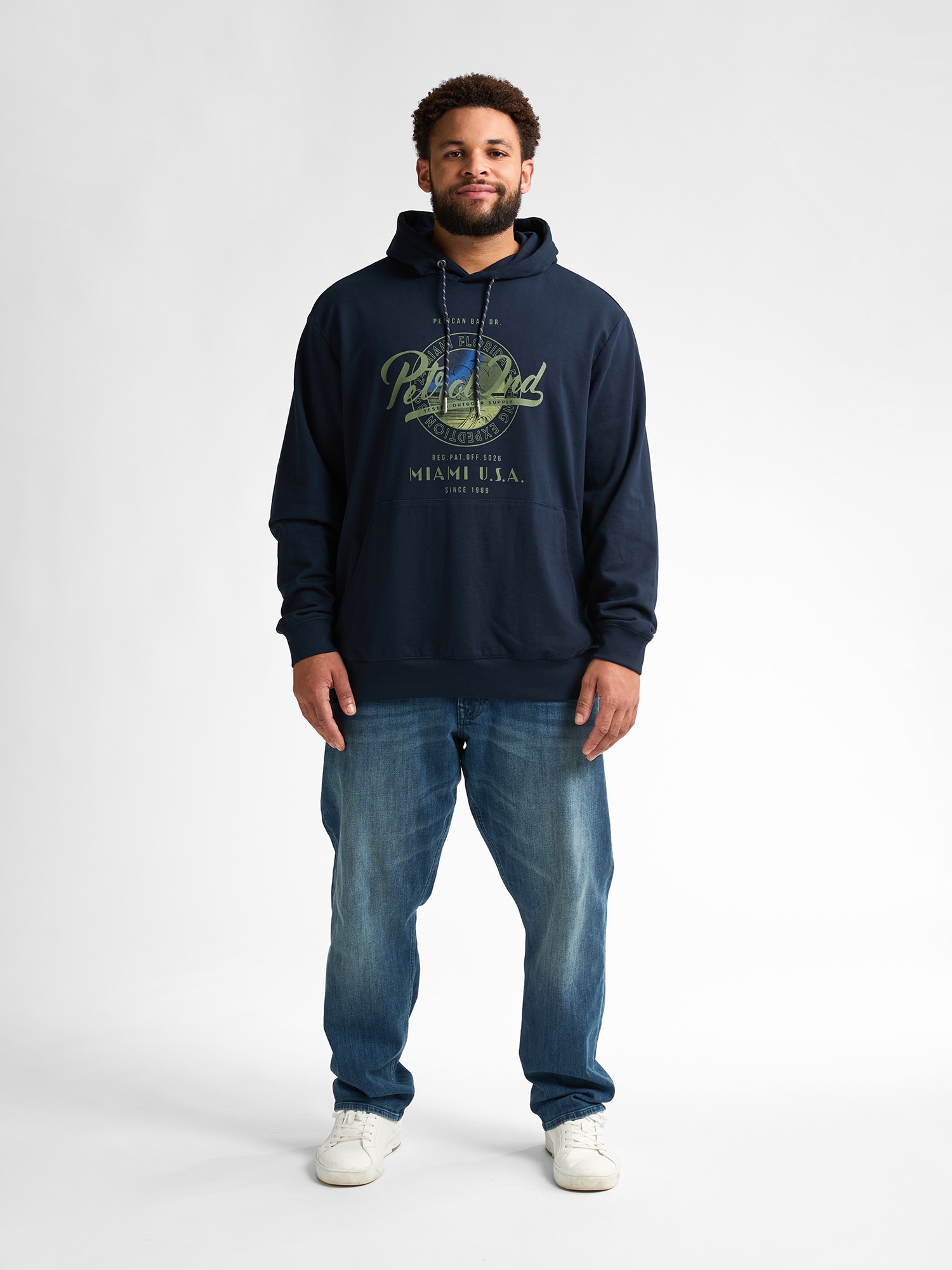 Petrol Industries Hoodie, mit Logo Print