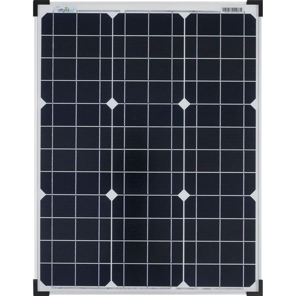 offgridtec Solarmodul »50W MONO 12V Solarpanel«