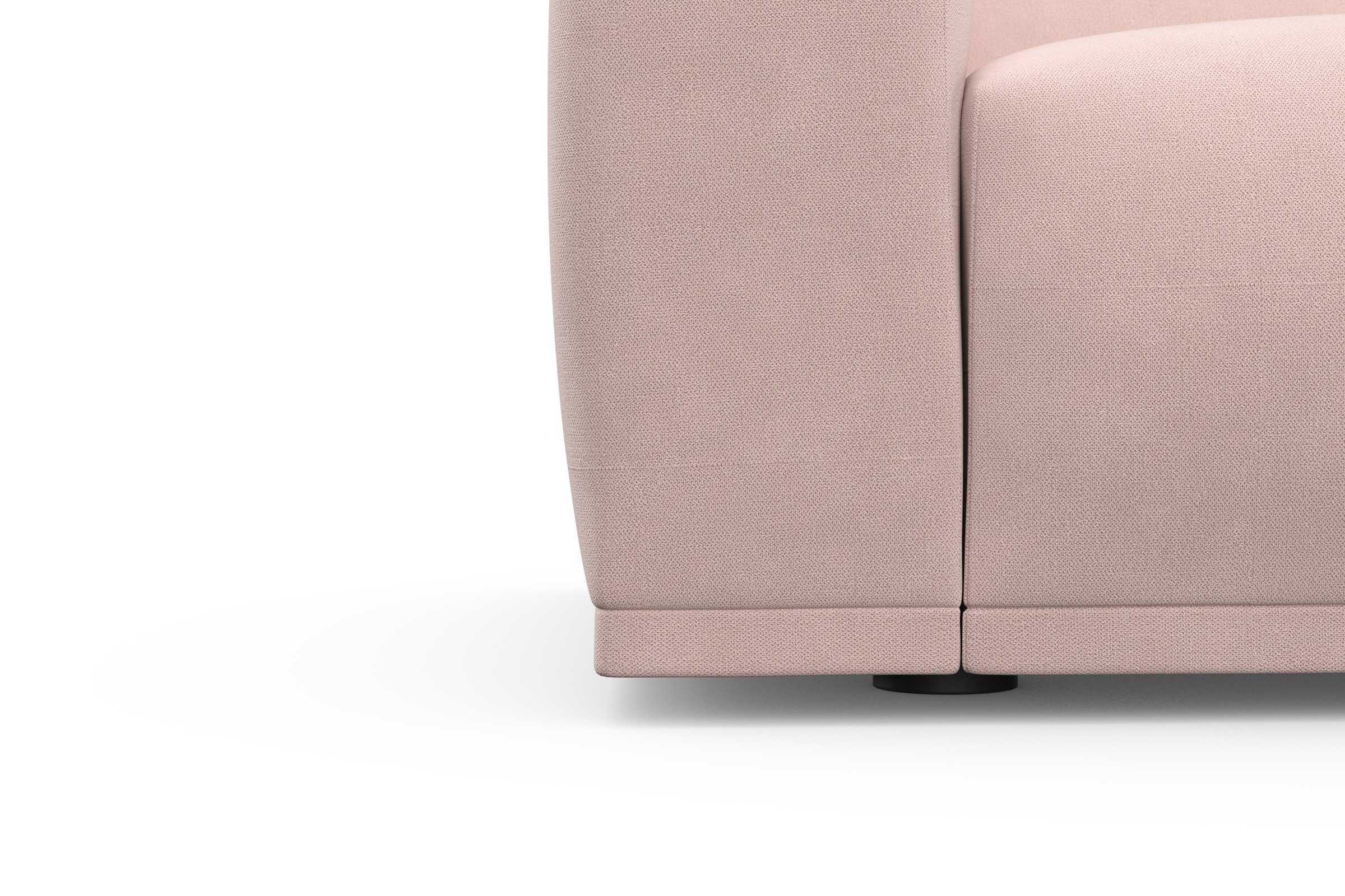 TRENDMANUFAKTUR Ecksofa »Braga, mit hochwertigem Kaltschaum, L-Form, in Cord erhältlich«, (2 St.), modernes Sofa, Couch mit hohem Sitzkomfort, 255/72/160 cm (B/H/T)