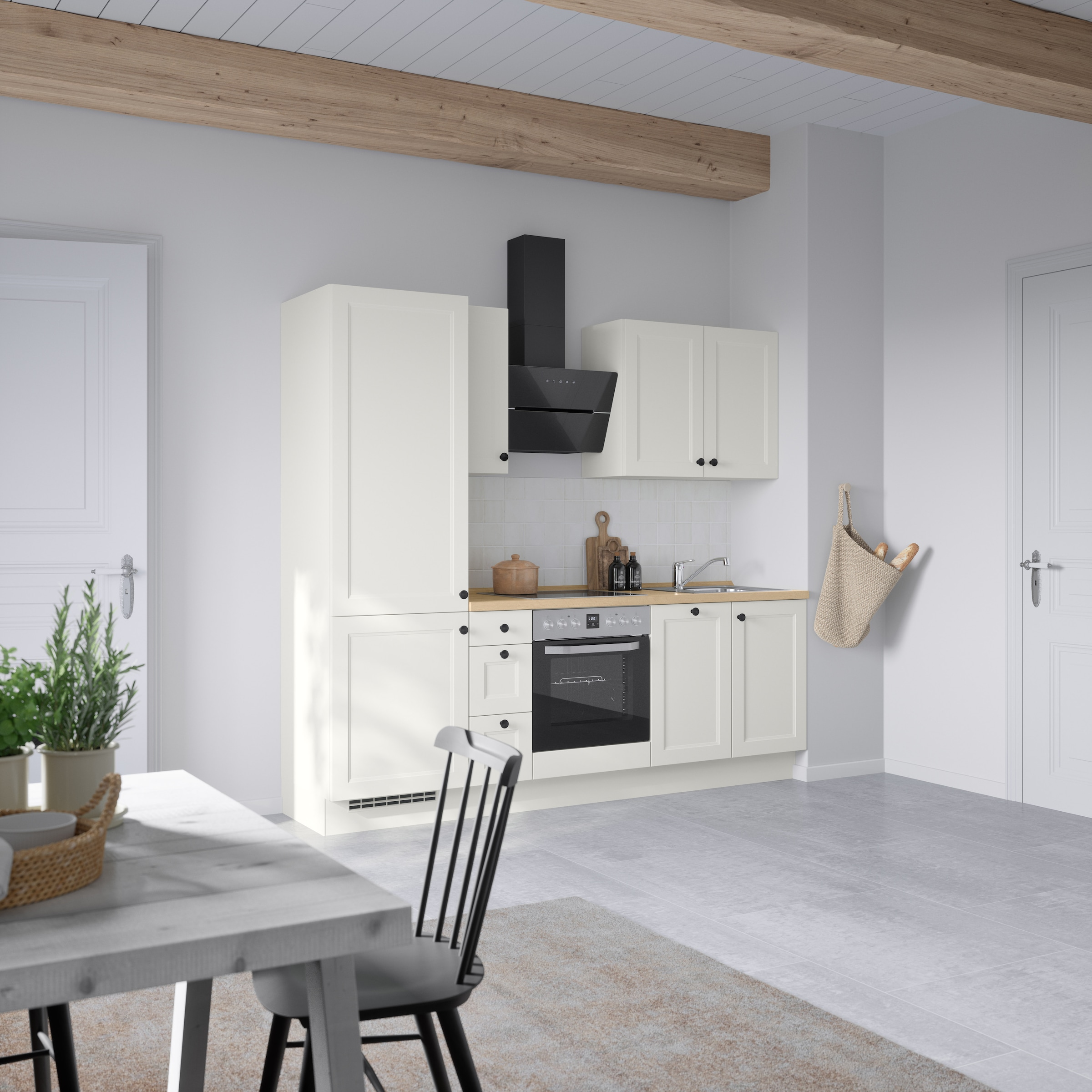 nobilia® Küchenzeile »"Cascada II"«, vormontiert, Breite 240 cm, Ausrichtung wählbar, wahlw. mit E-Geräten