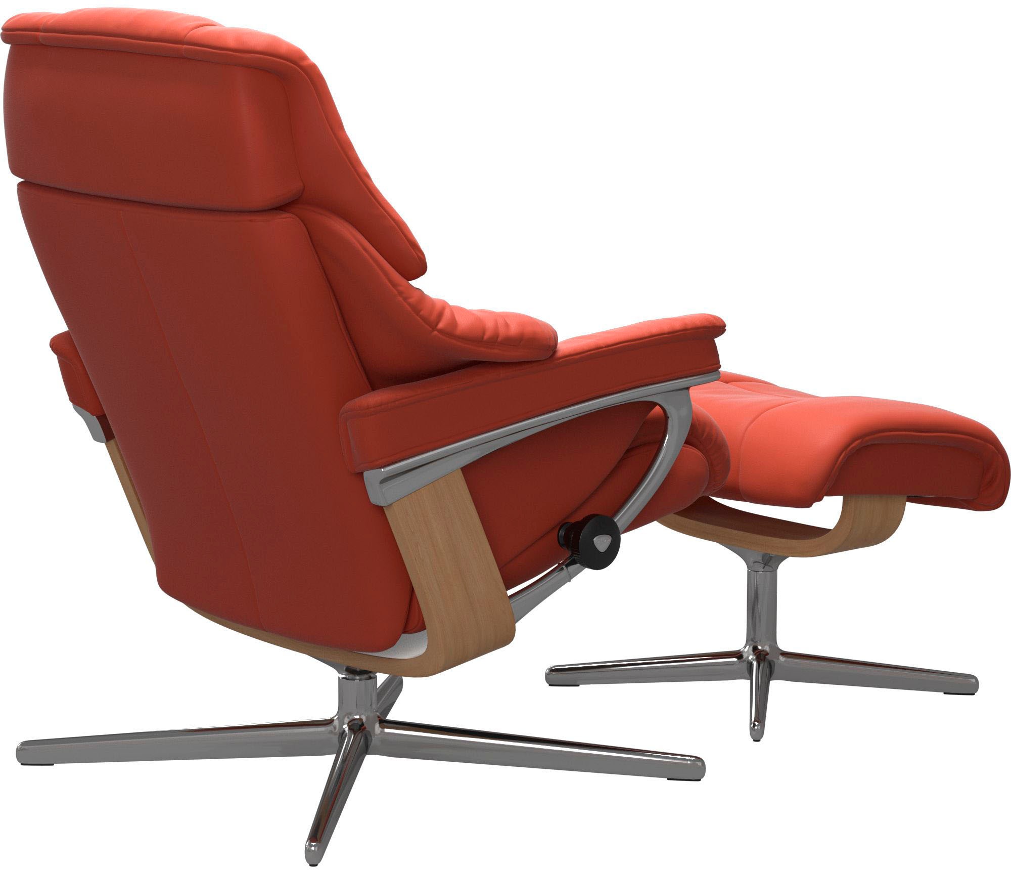 Stressless® Fußhocker »Reno«, mit Cross Base, Größe S, M & L, Holzakzent Eiche