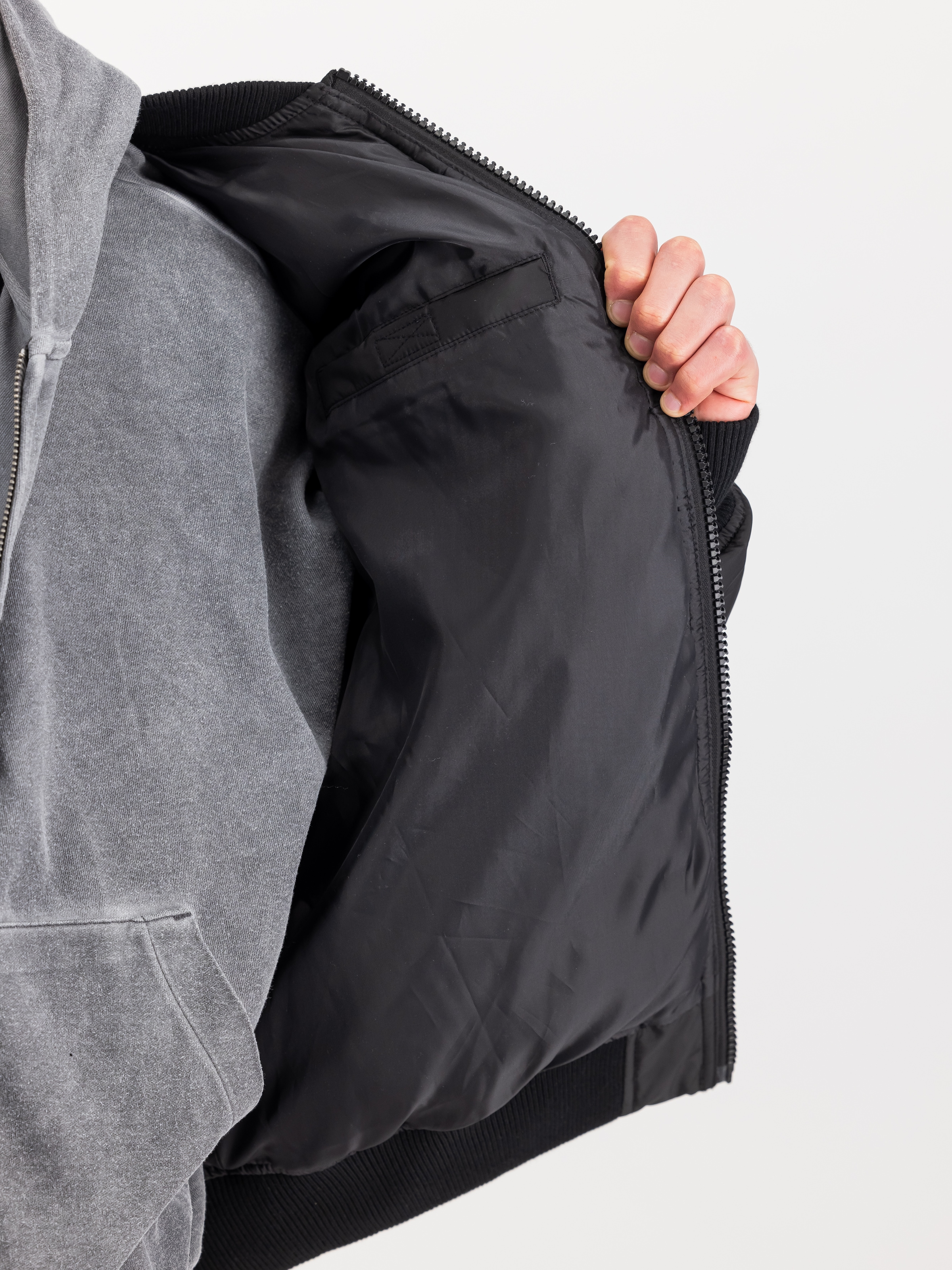 Alpha Industries Steppjacke »MA-1 Logo Puffer«, ohne Kapuze