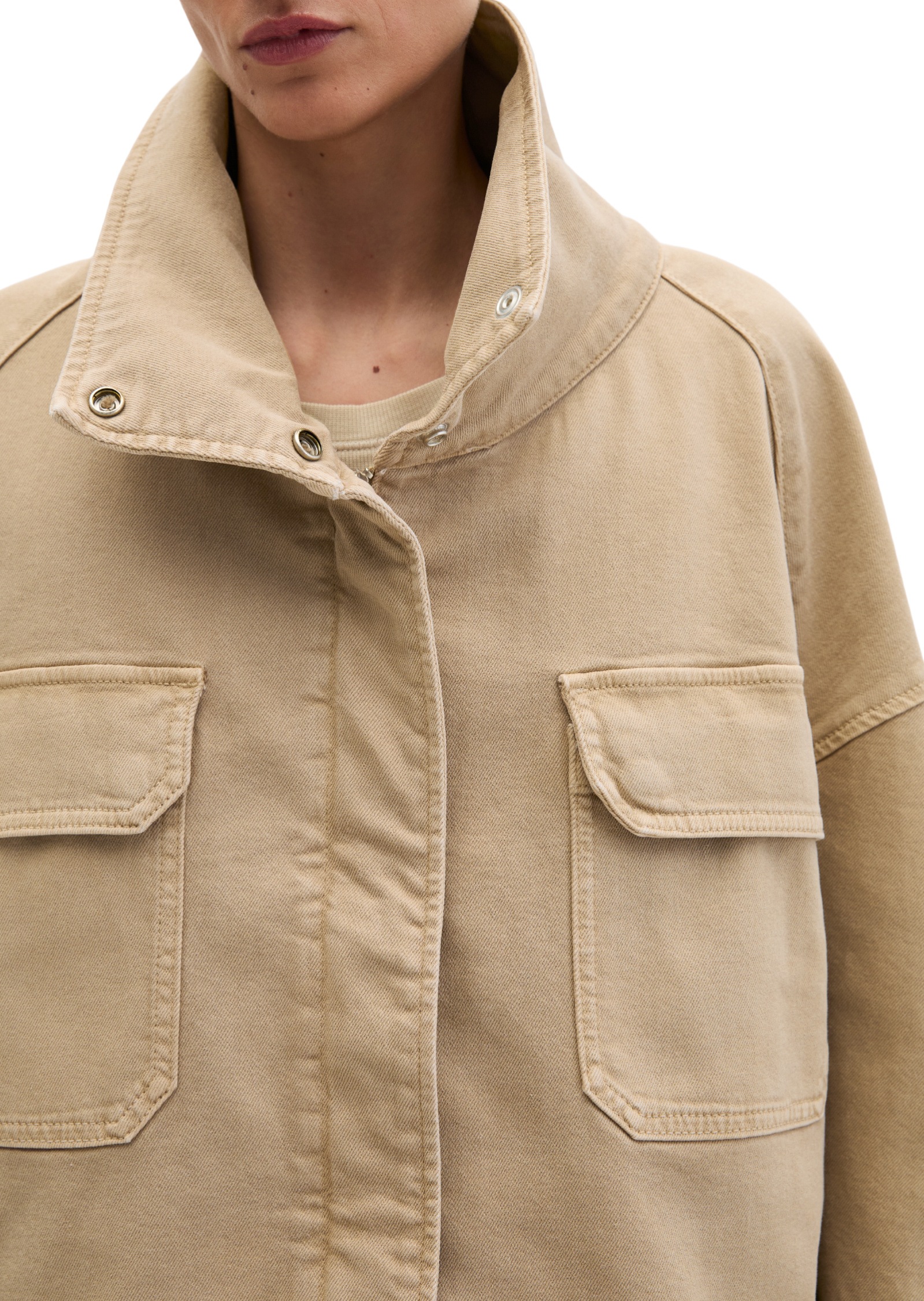 Marc O'Polo Jeansjacke »aus Garment dyed Baumwolle«