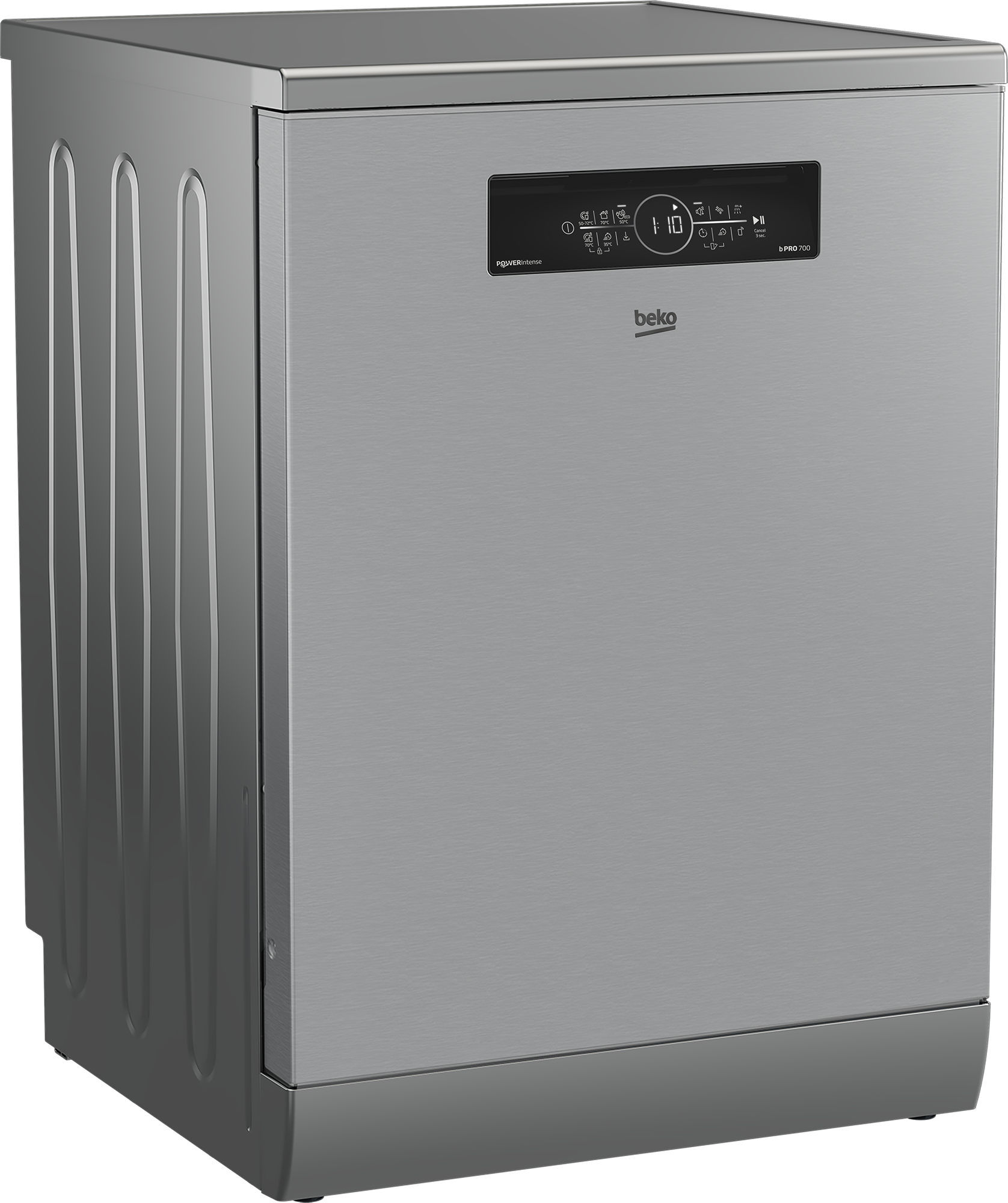 BEKO Standgeschirrspüler "BDFN36462XP" 8,5 l 14 tlg. Maßgedecke Sehr geräuscharm mit einer Lautstärke von bis zu 38 dB