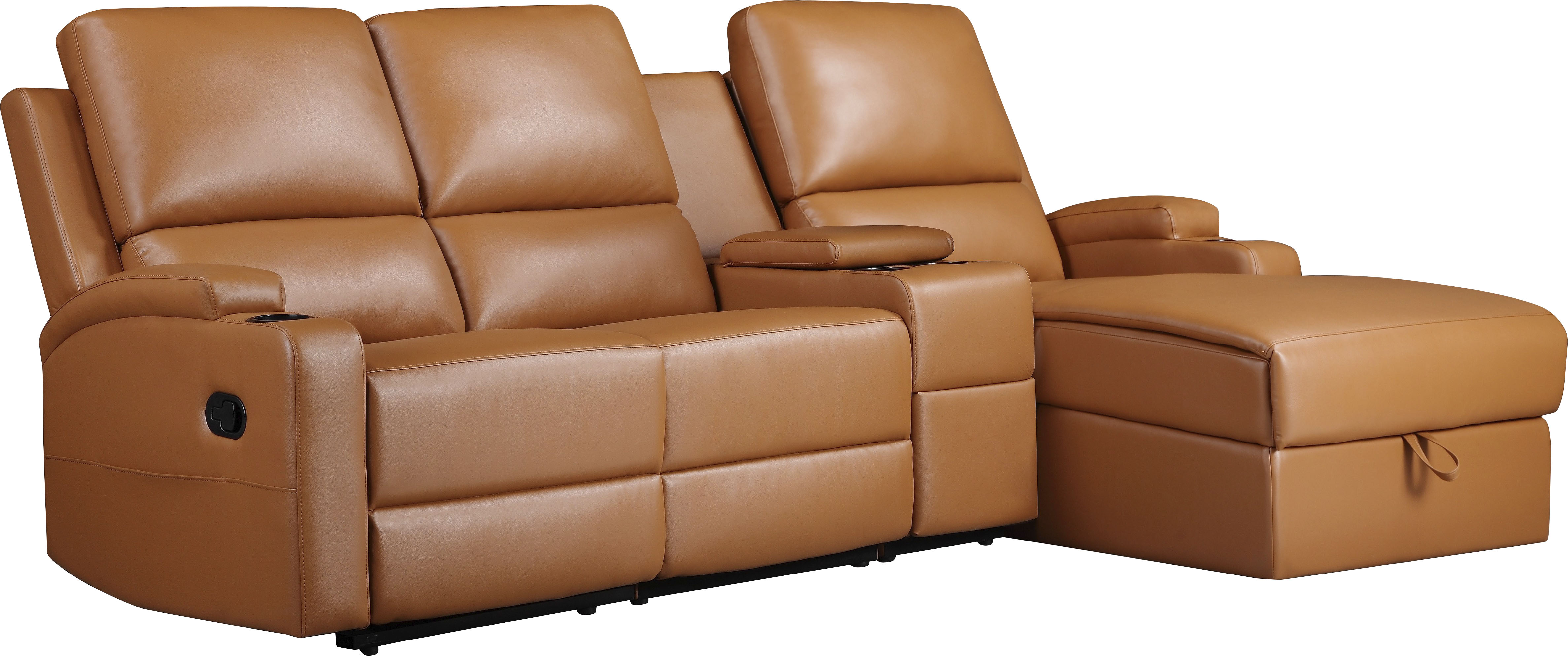 Thumbnail - Home affaire Ecksofa "NAPORI Multimediasofa, 3er Kinosessel XXL, L-Form, 3 Bezugsstoffe", Kinosofa mit Relaxfunktion, Ge...