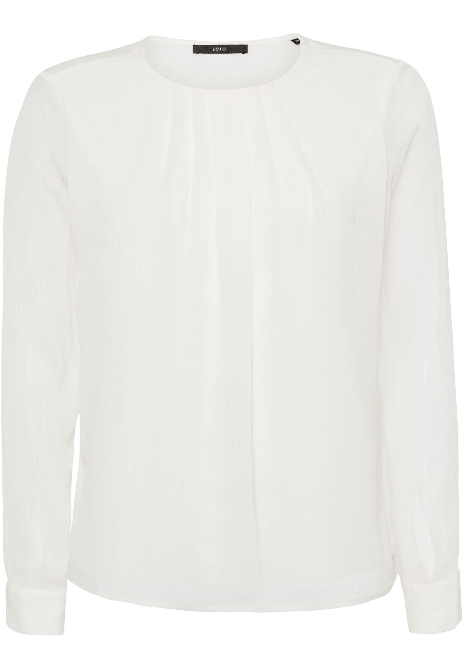 Zero Shirtbluse »zero Blusenshirt mit Falten«