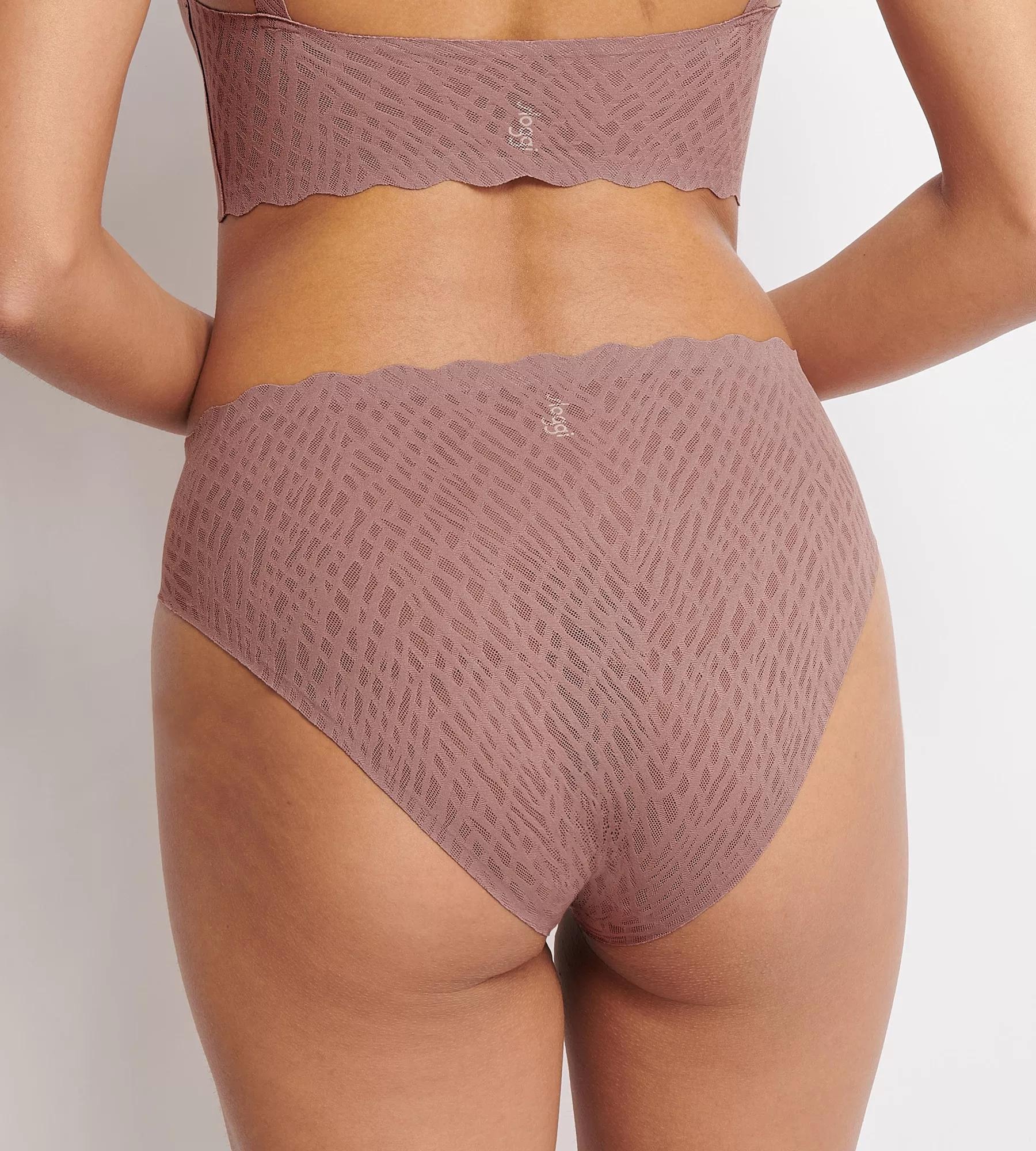 sloggi Slip »ZERO Feel Bliss« unsichtbar, mit Spitzenoptik, mit hohem Beinausschnitt