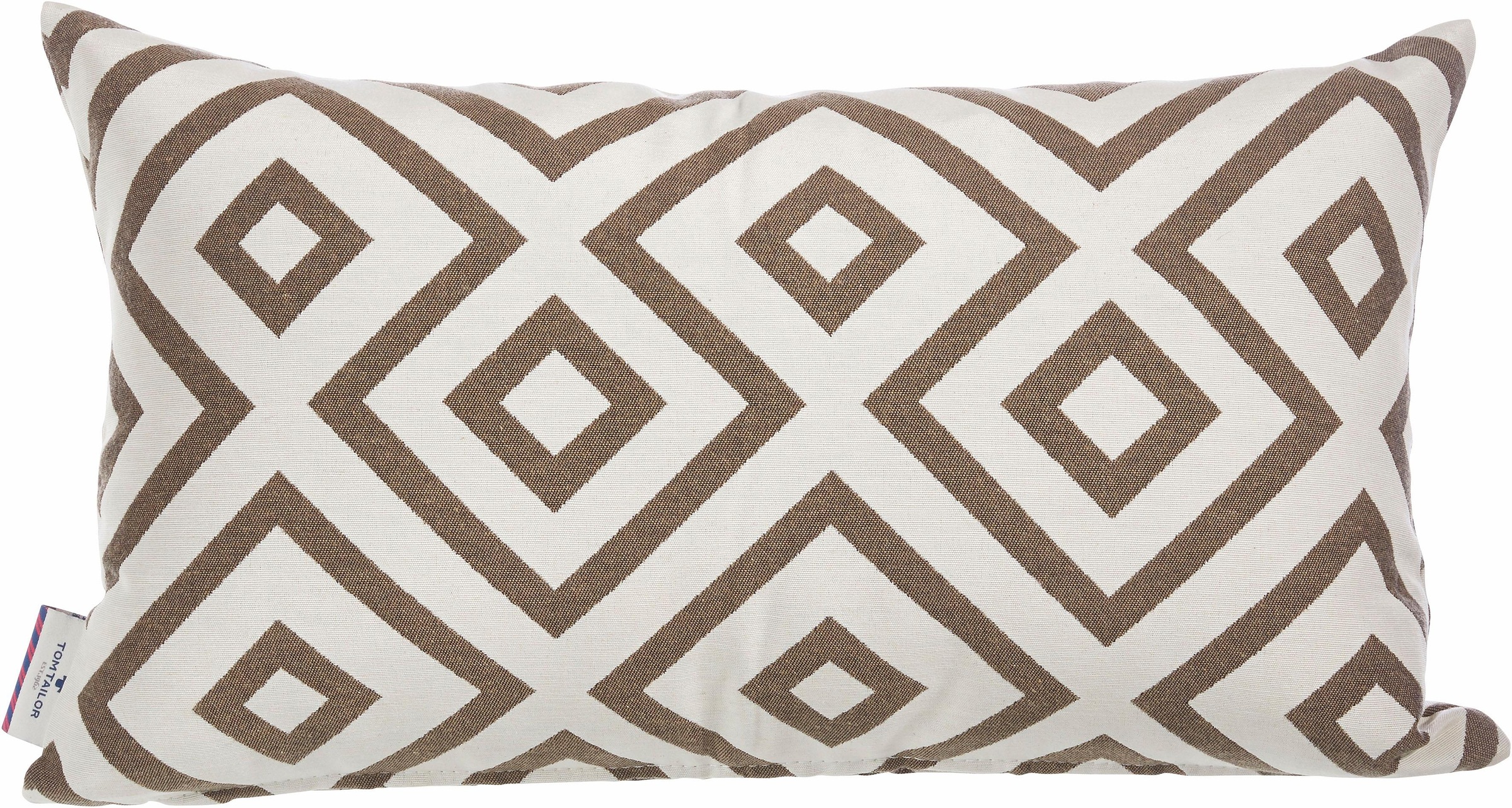 TOM TAILOR HOME Dekokissen "Open Squares" Kissenhülle ohne Füllung, 1 Stück günstig online kaufen
