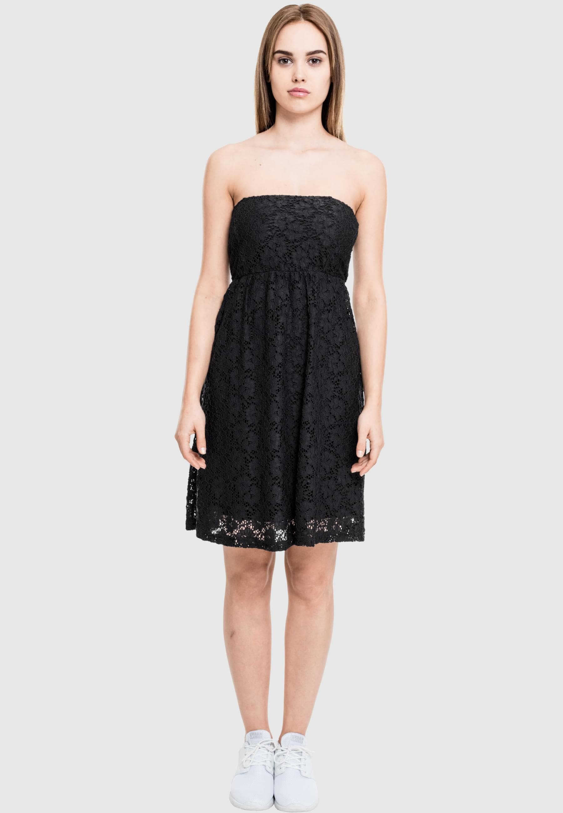 URBAN CLASSICS Shirtkleid »Urban Classics Damen Ladies Laces Dress«, (1 tlg.)