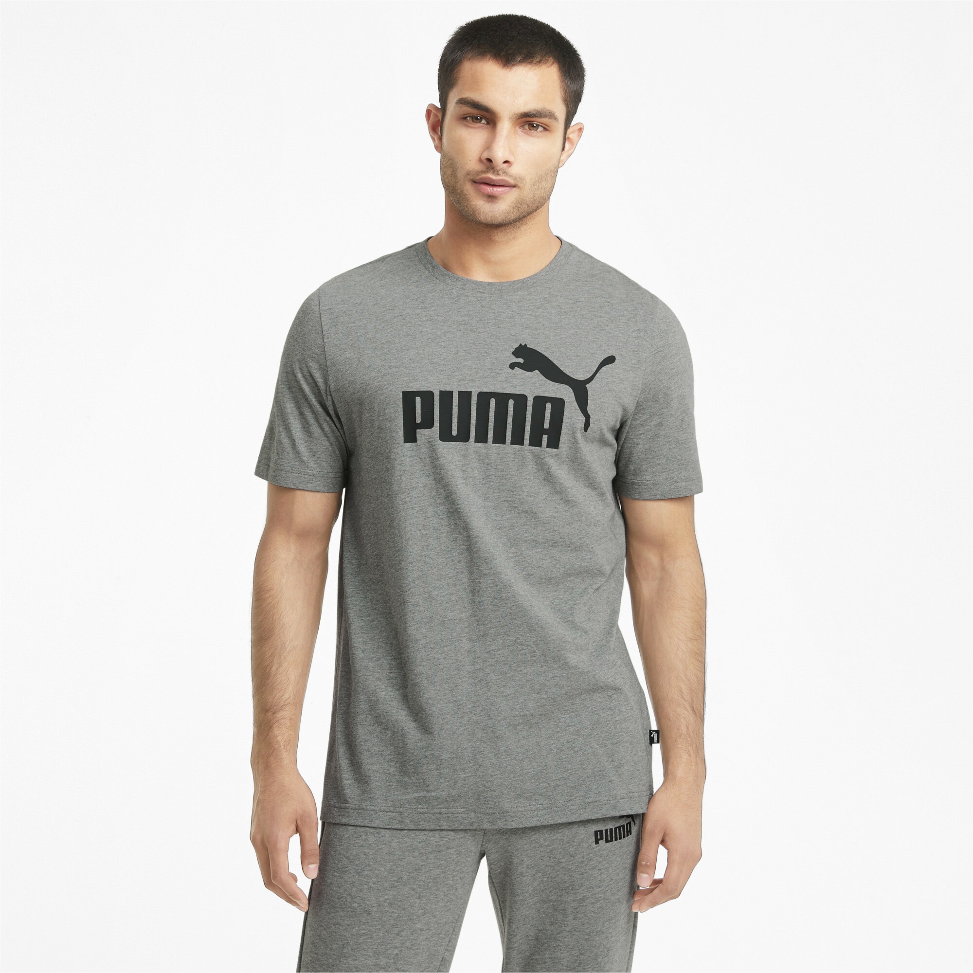 PUMA T-Shirt "Essentials Logo T-Shirt Herren" günstig online kaufen