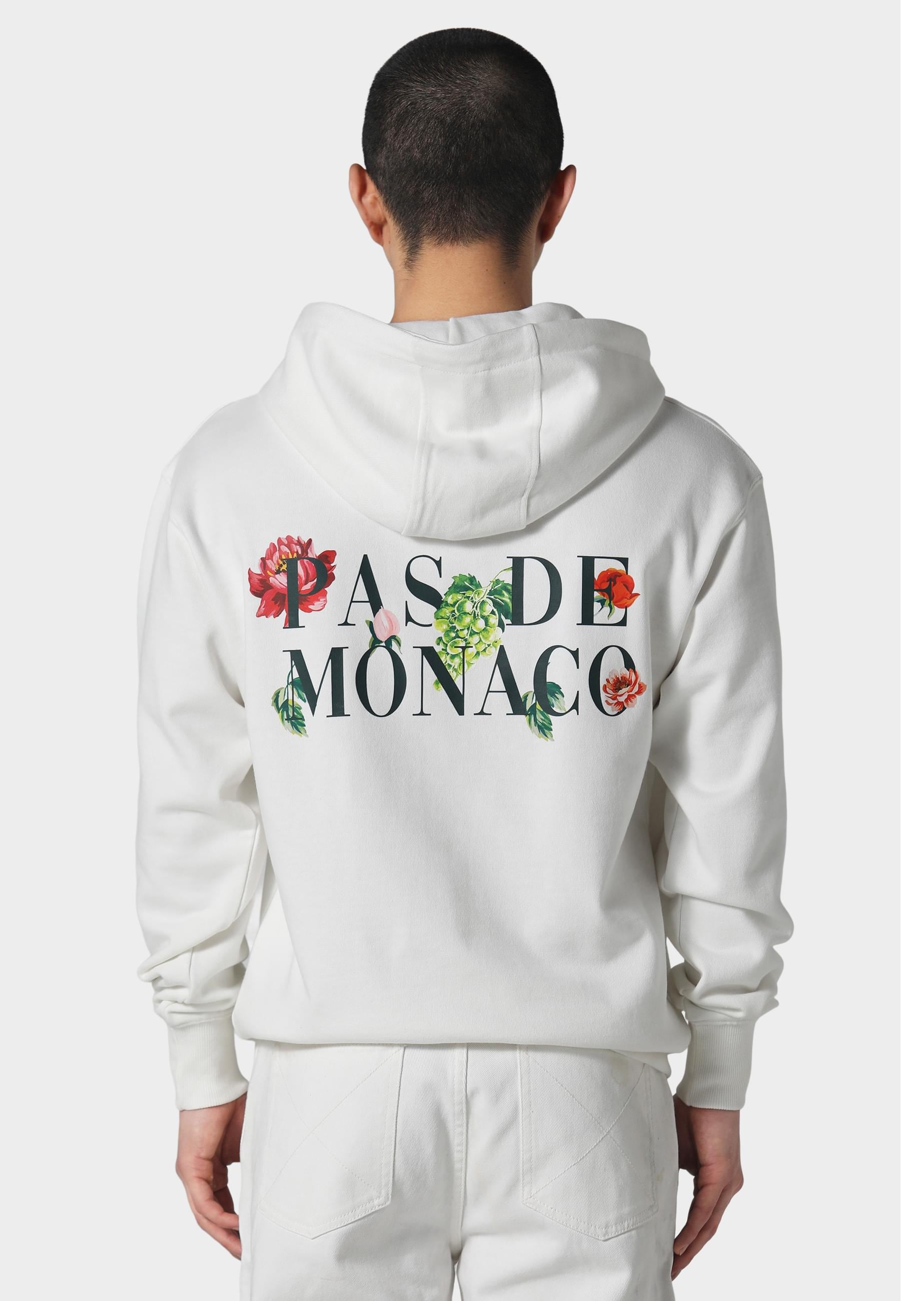 Pas De Monaco Kapuzensweatshirt »Pas De Monaco FLORALE-H HOODY«, (1 tlg.)