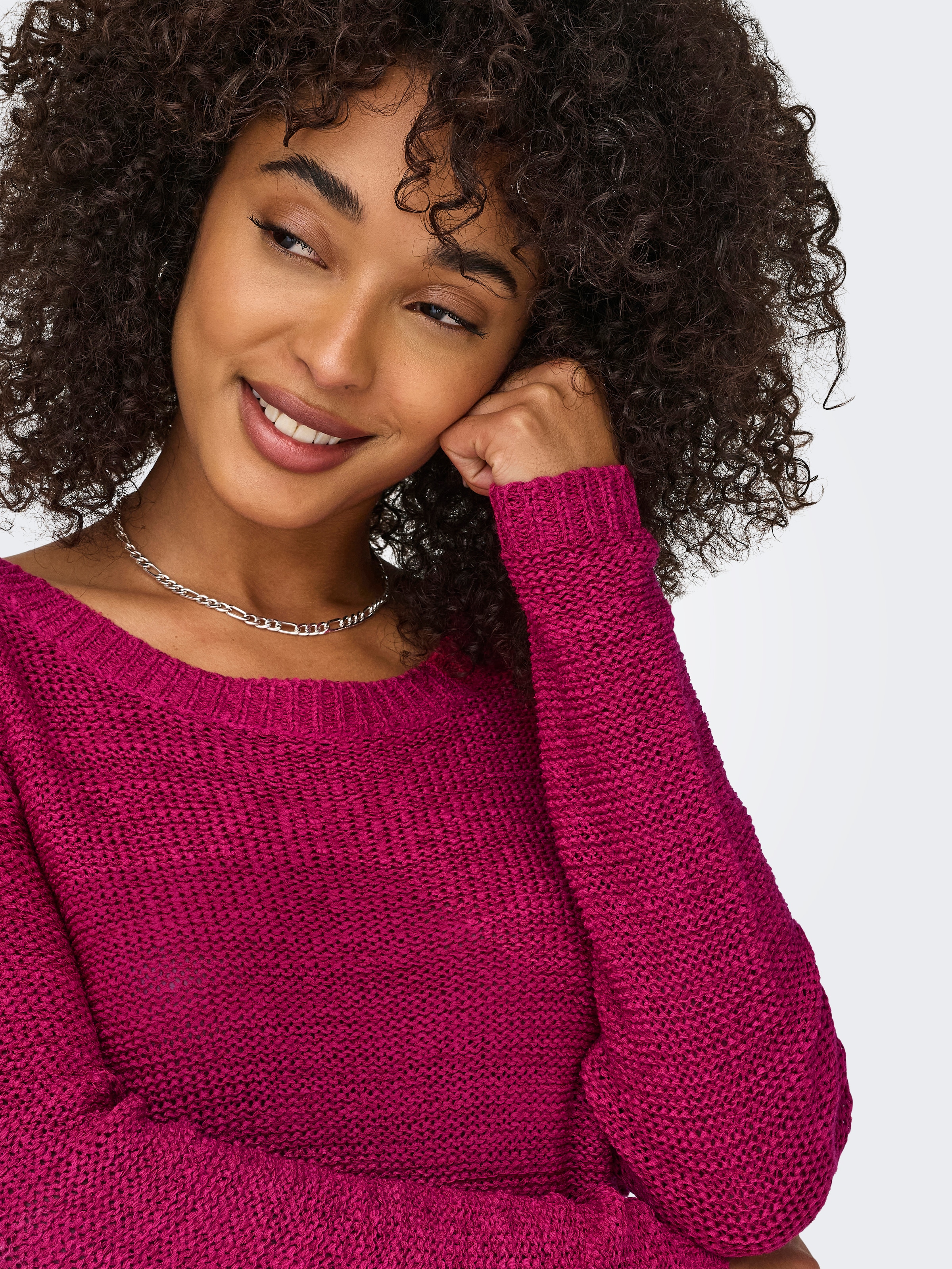 ONLY Strickpullover »ONLGEENA XO L/S PULLOVER KNT NOOS«