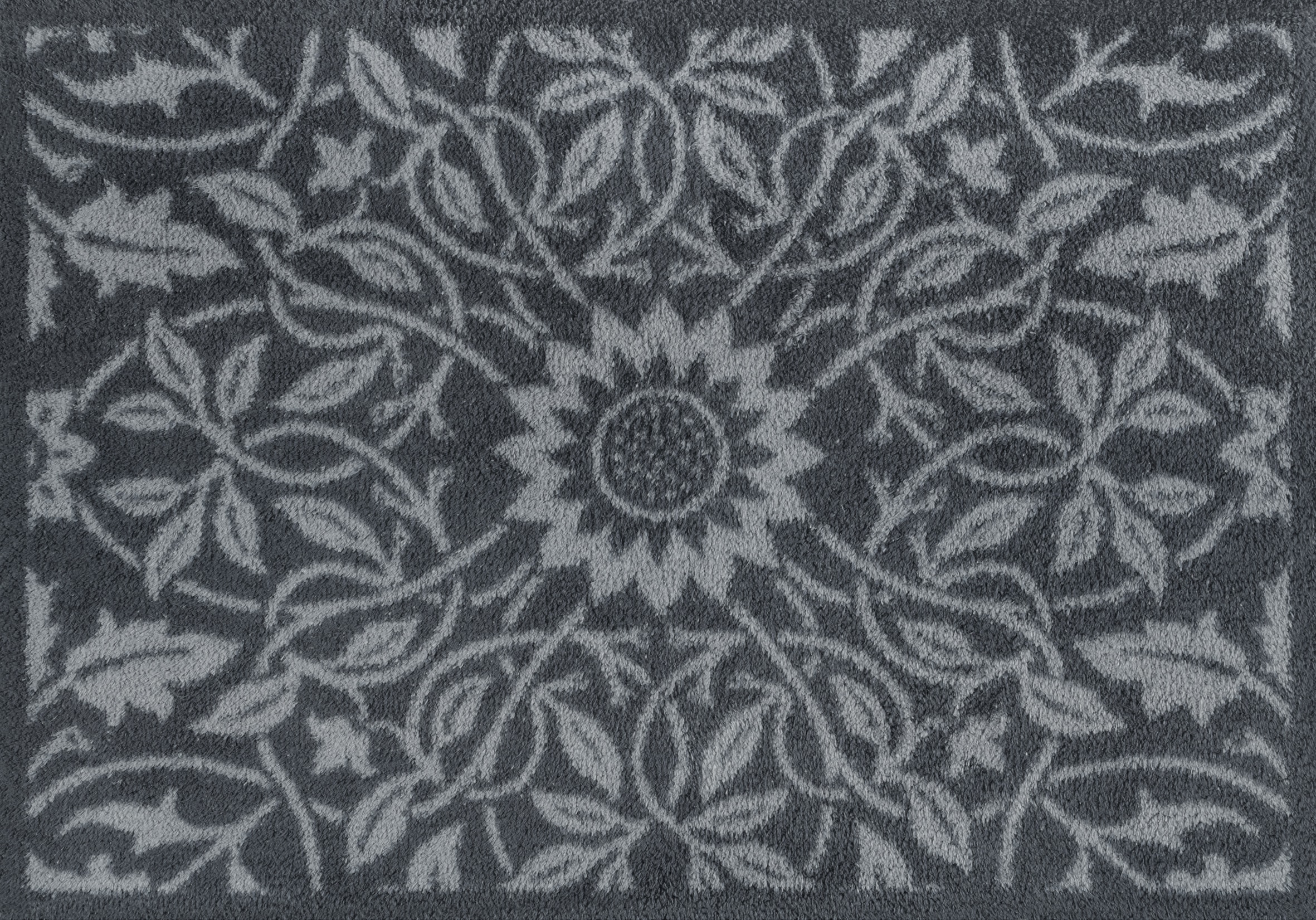 Turtle Mat Fußmatte "St James Ceiling Grey" rechteckig 9 mm Höhe günstig online kaufen