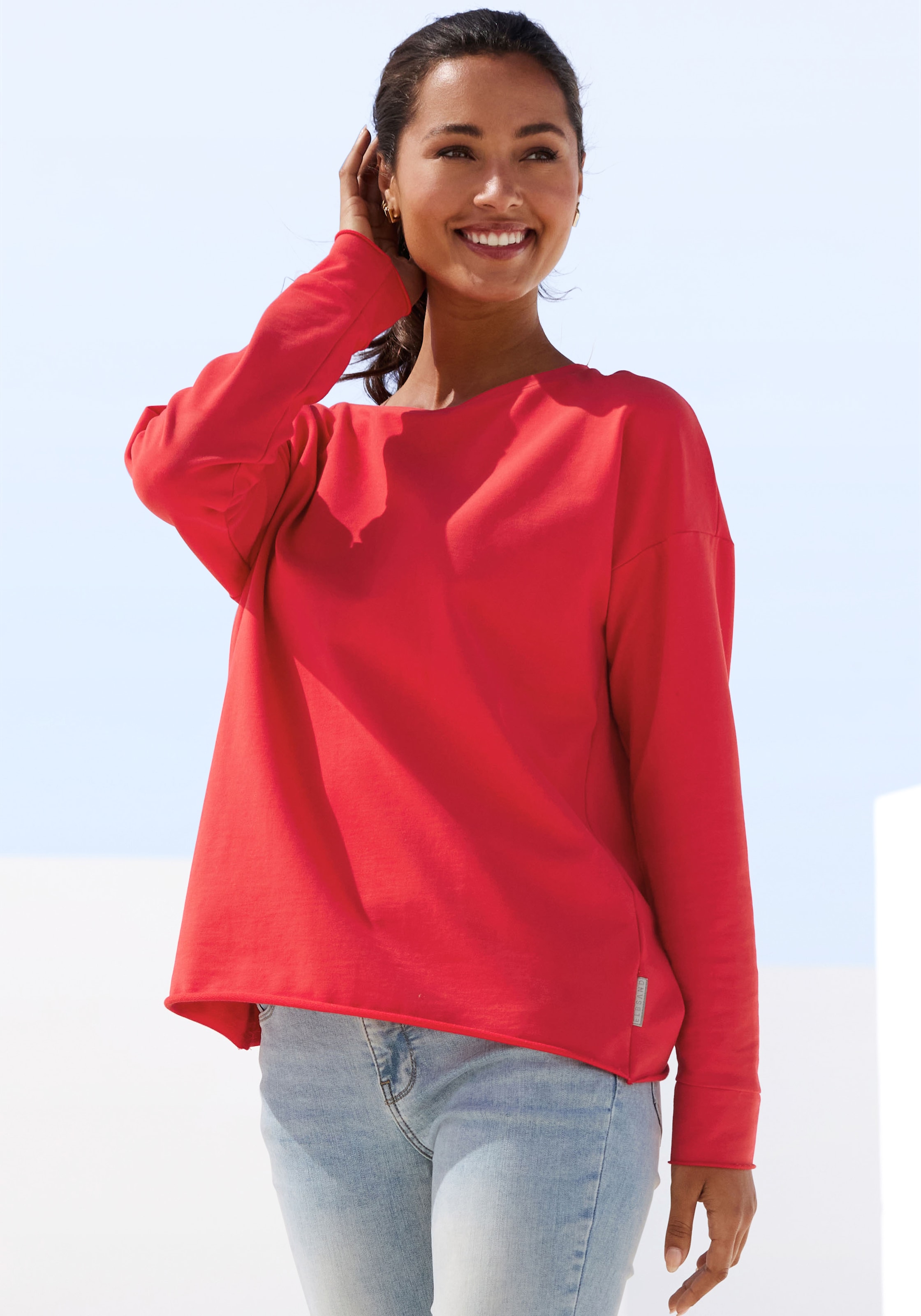 Elbsand Sweatshirt »Raina«, mit Logoprint am Rücken, sportlich-casual
